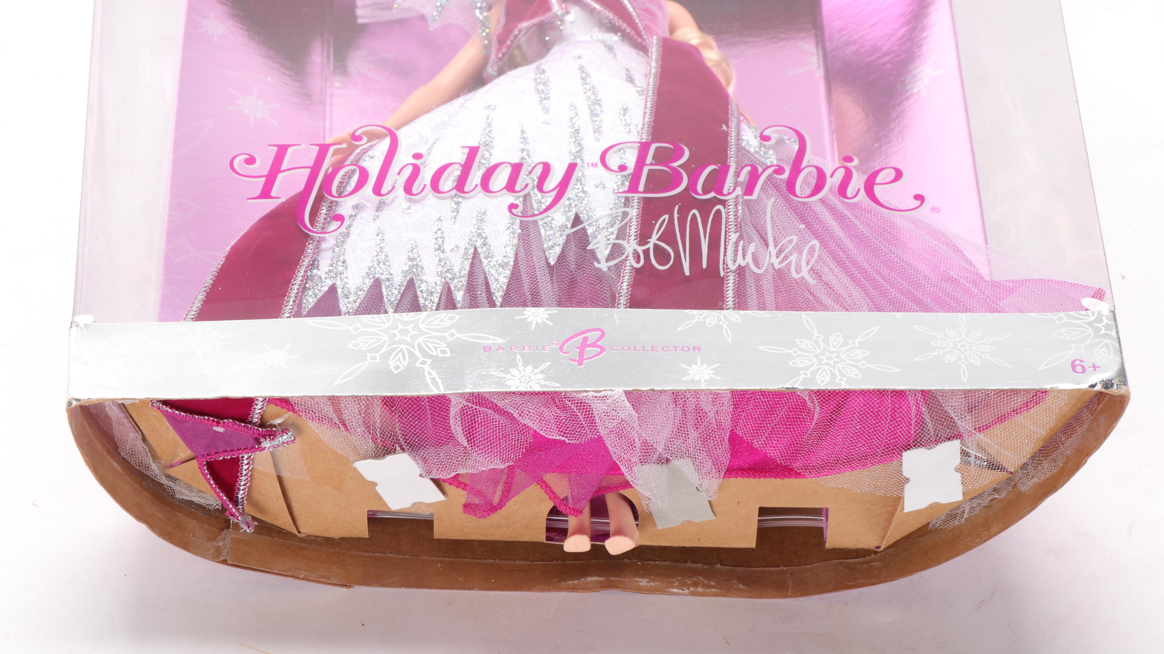 Mattel "Holiday Barbie by Bob Mackie" and More Barbie Dolls, 2005–2014