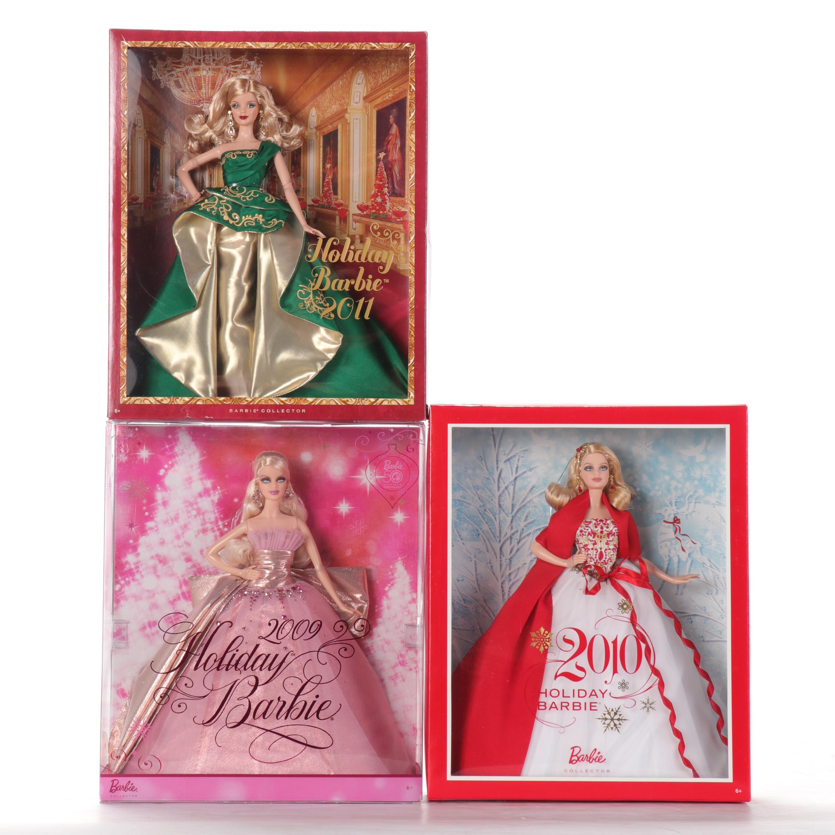 Mattel "Holiday Barbie by Bob Mackie" and More Barbie Dolls, 2005–2014