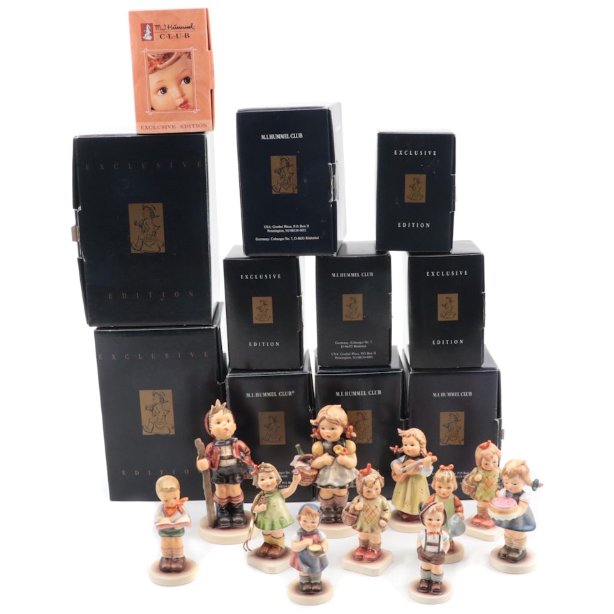 Goebel "Little Visitor" and More Exclusive Porcelain Hummel Figurines