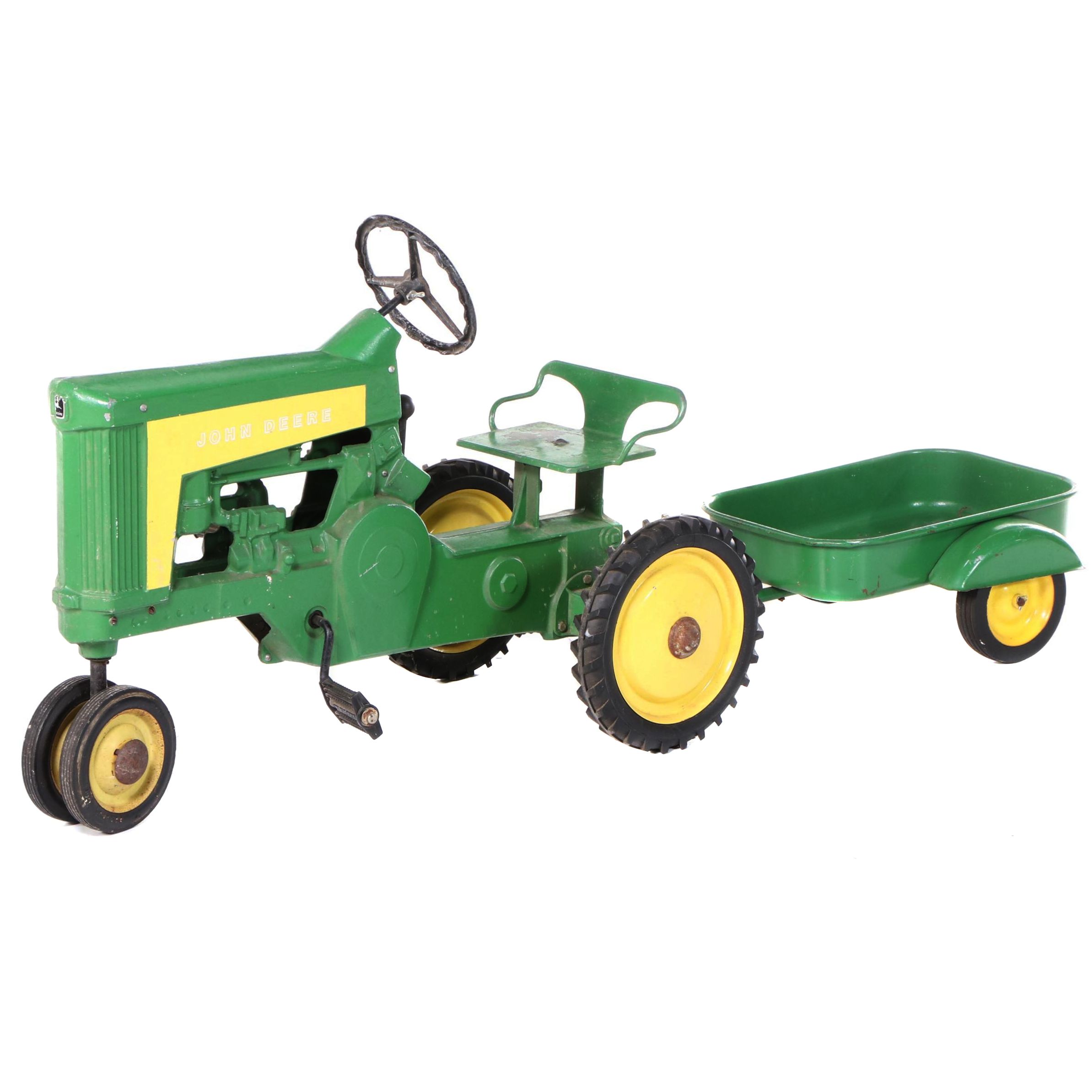 ERTL John Deere Pedal Tractor with Wagon