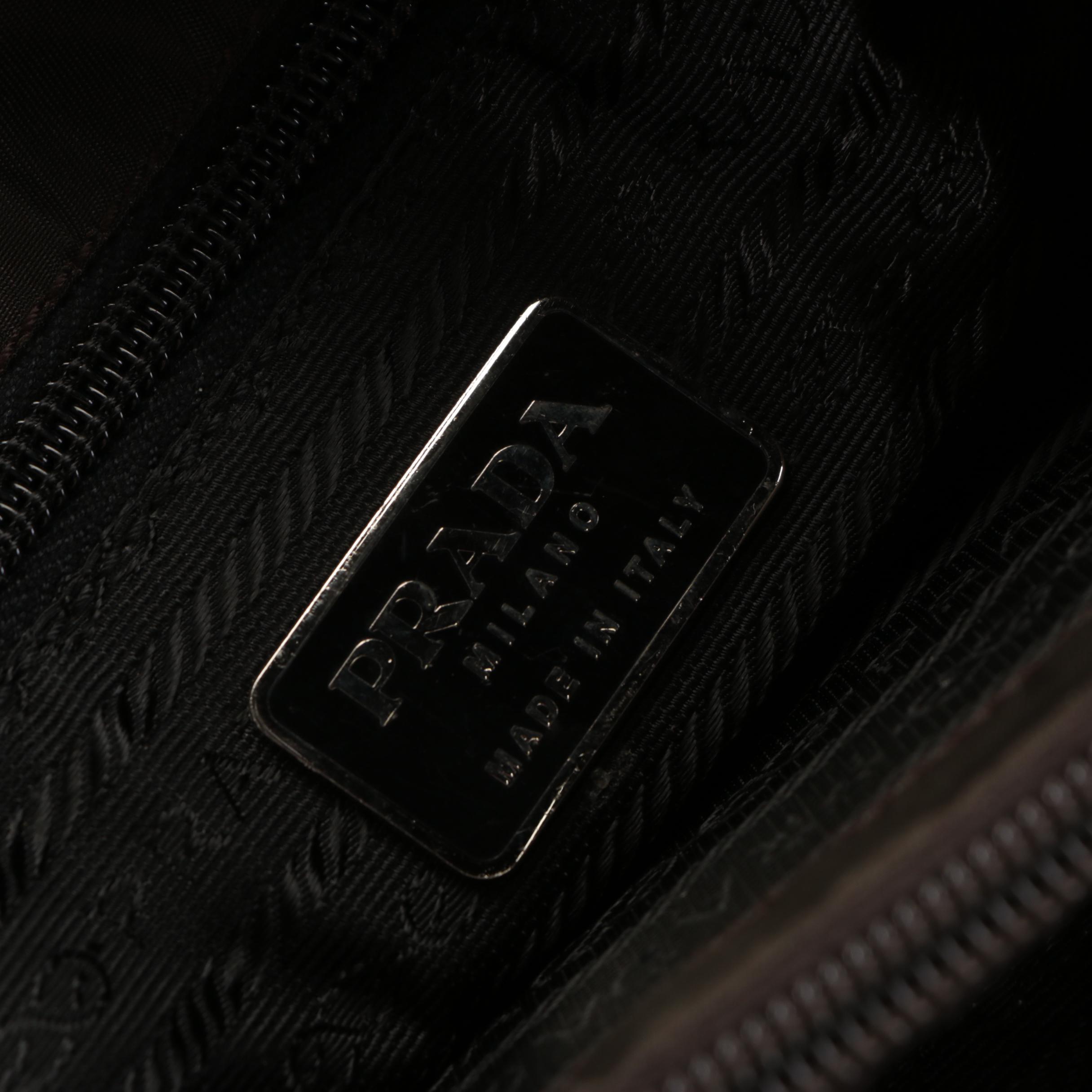 Prada Tessuto Tote Bag in Khaki Green Nylon