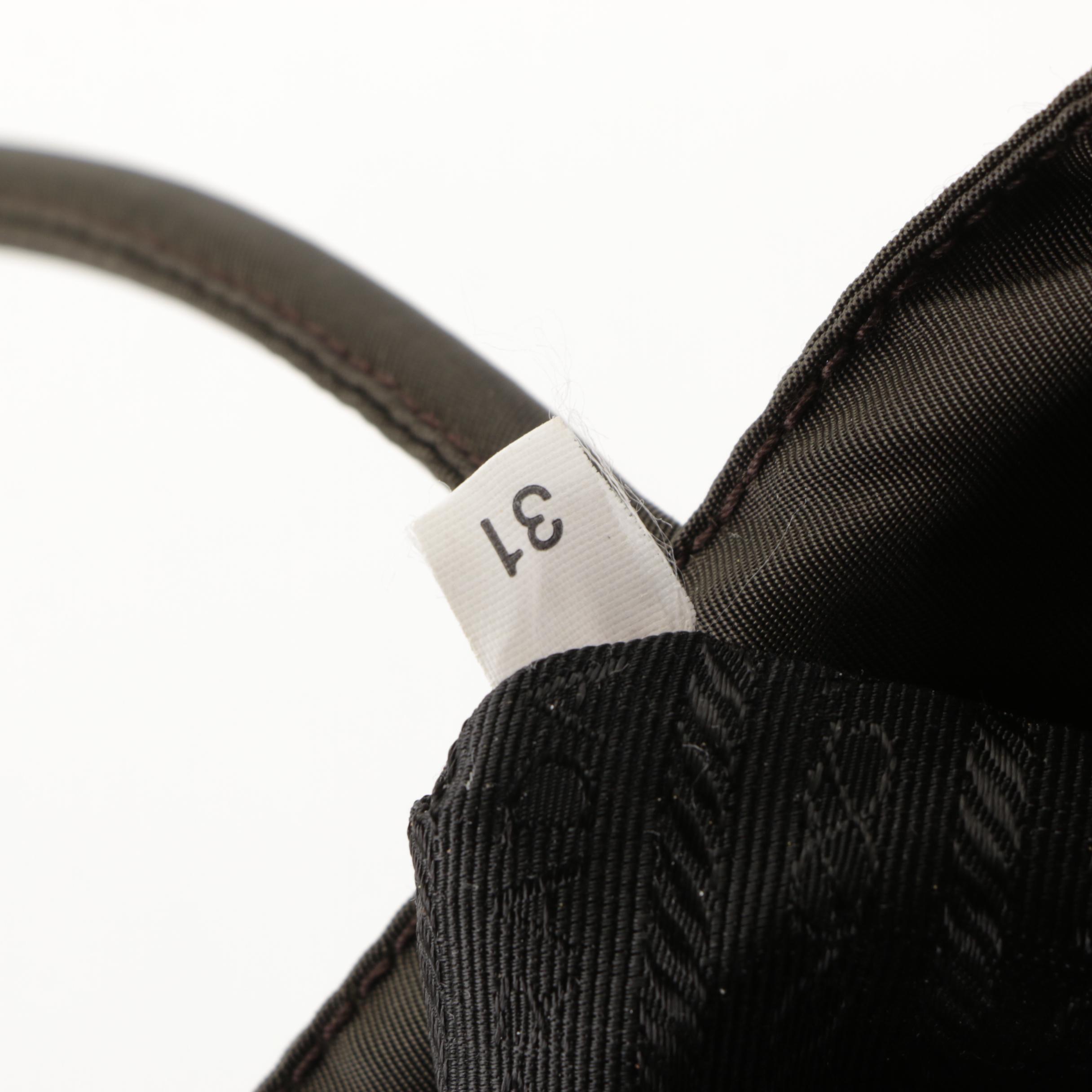 Prada Tessuto Tote Bag in Khaki Green Nylon