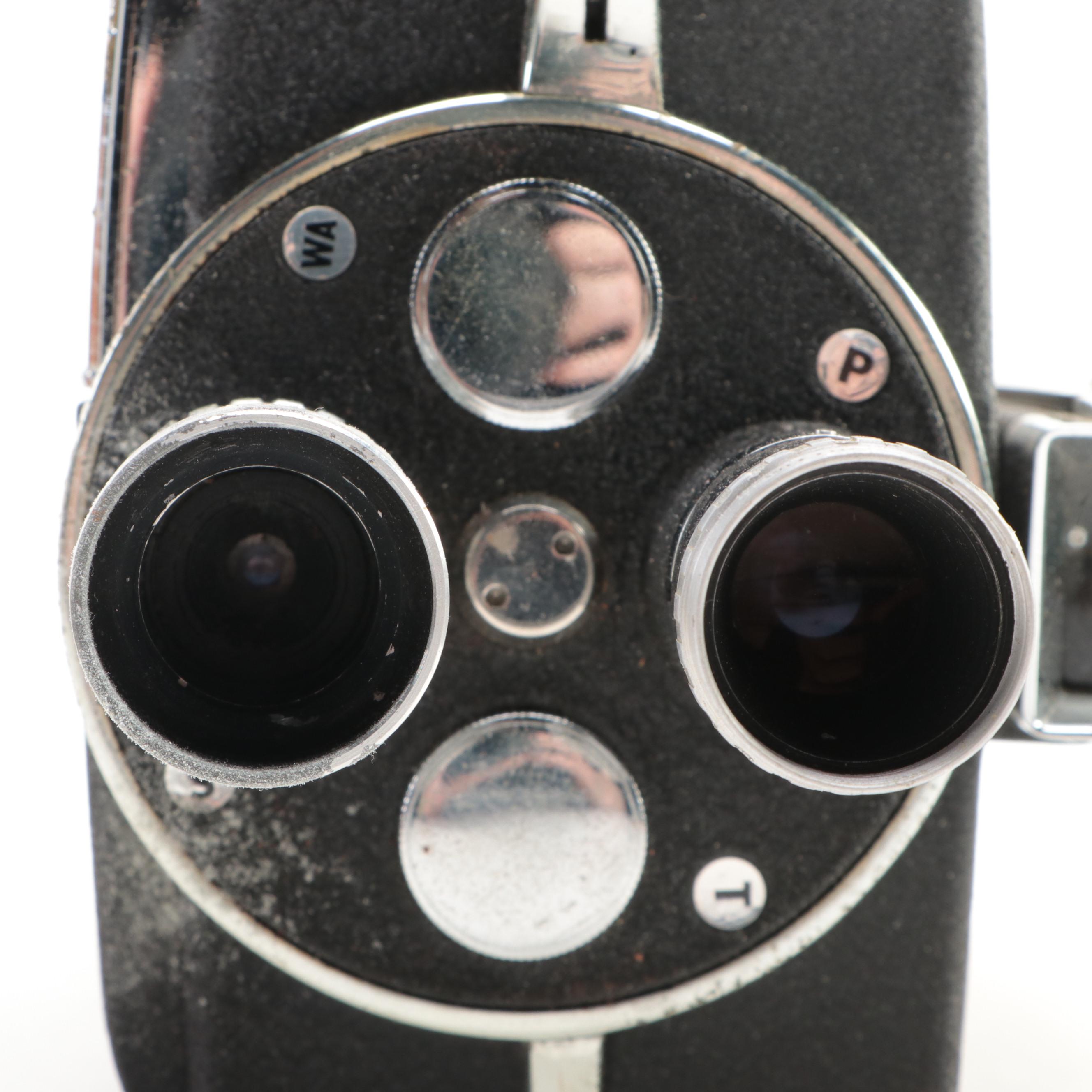 Wittnaur Cine-Twin Automatic 8mm Video Camera and Projector Set, 1957