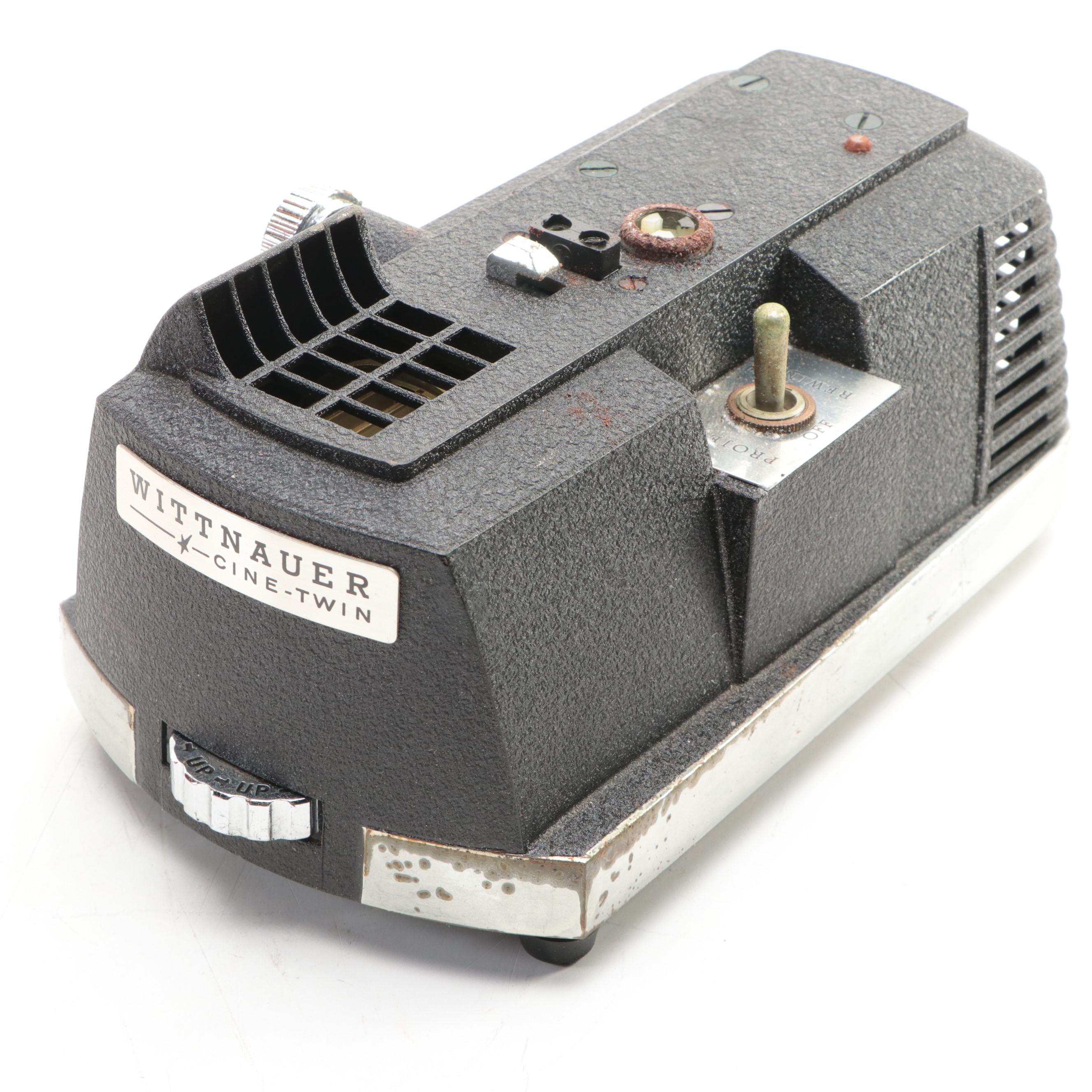 Wittnaur Cine-Twin Automatic 8mm Video Camera and Projector Set, 1957