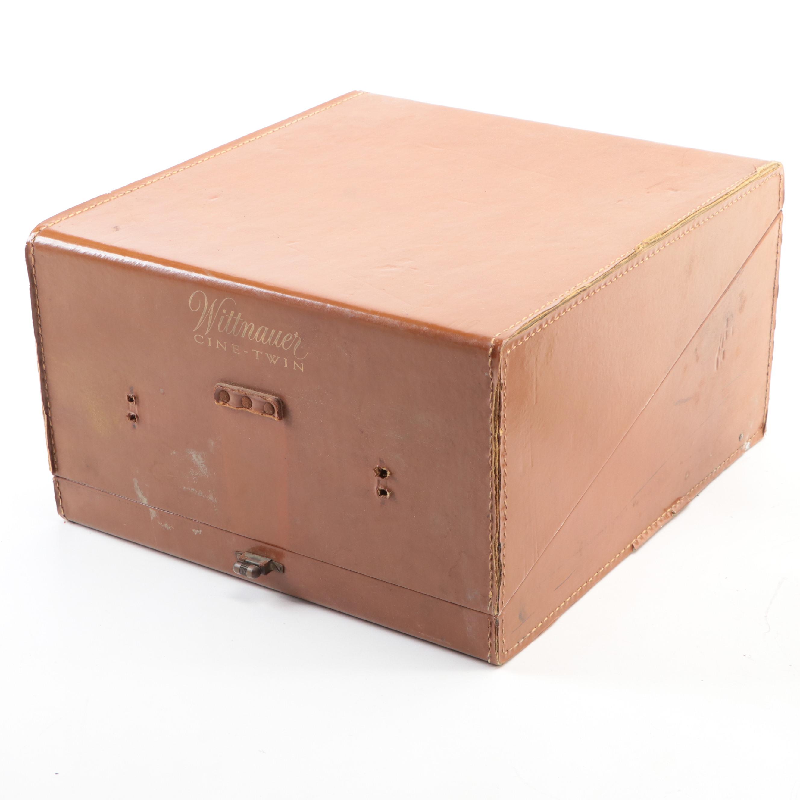 Wittnaur Cine-Twin Automatic 8mm Video Camera and Projector Set, 1957