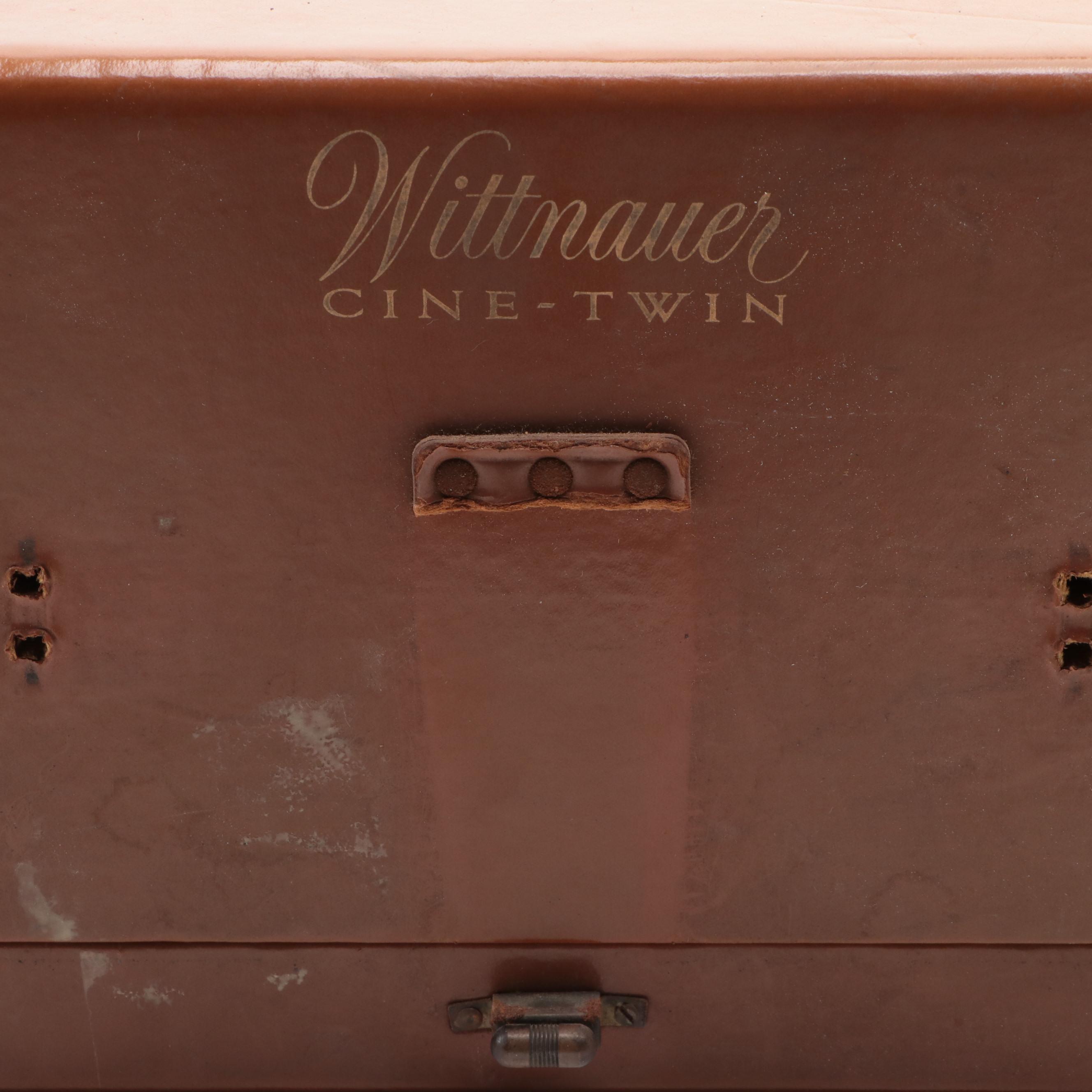 Wittnaur Cine-Twin Automatic 8mm Video Camera and Projector Set, 1957