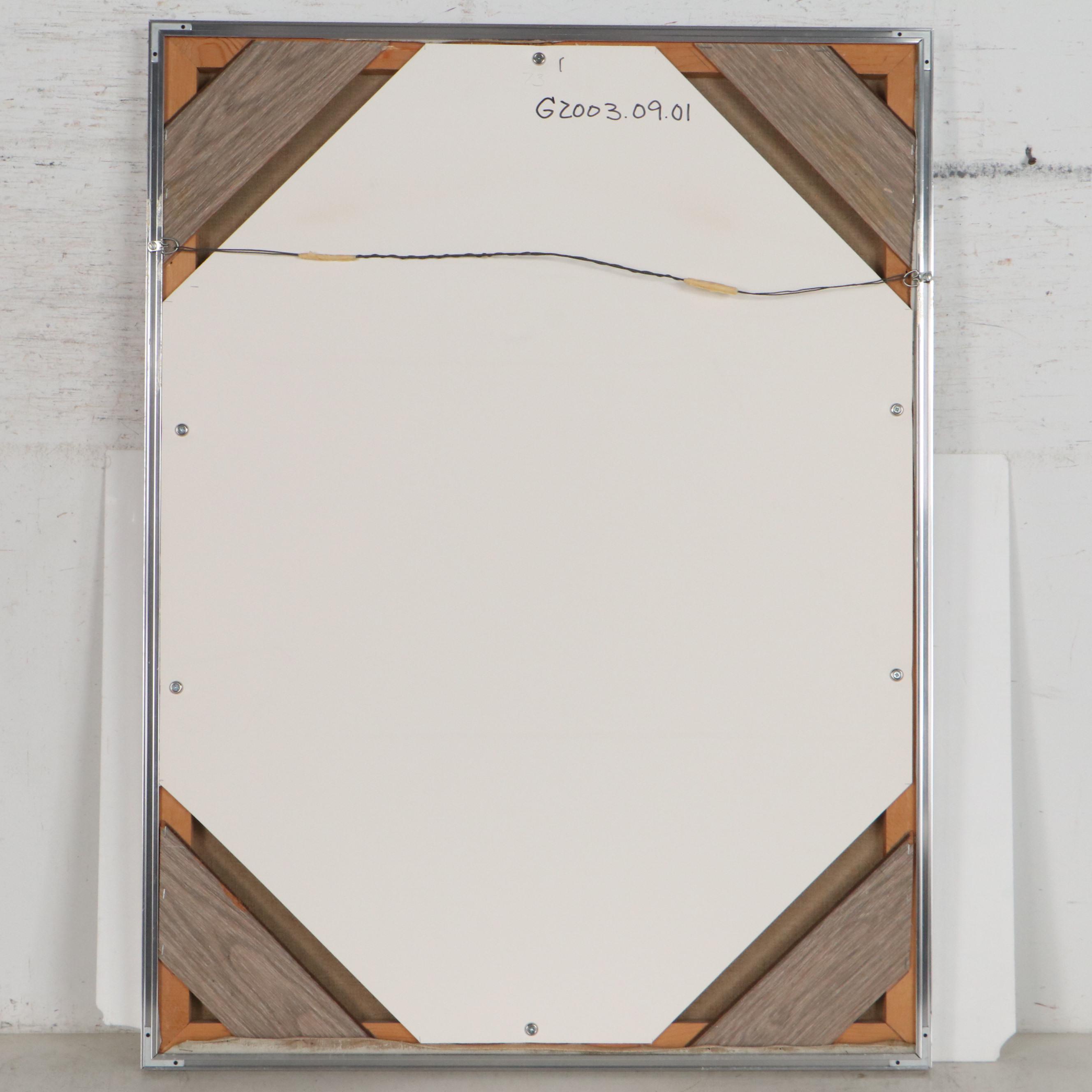 Frances "Bea" Tucker Oil Painting "Sources," Circa 1973