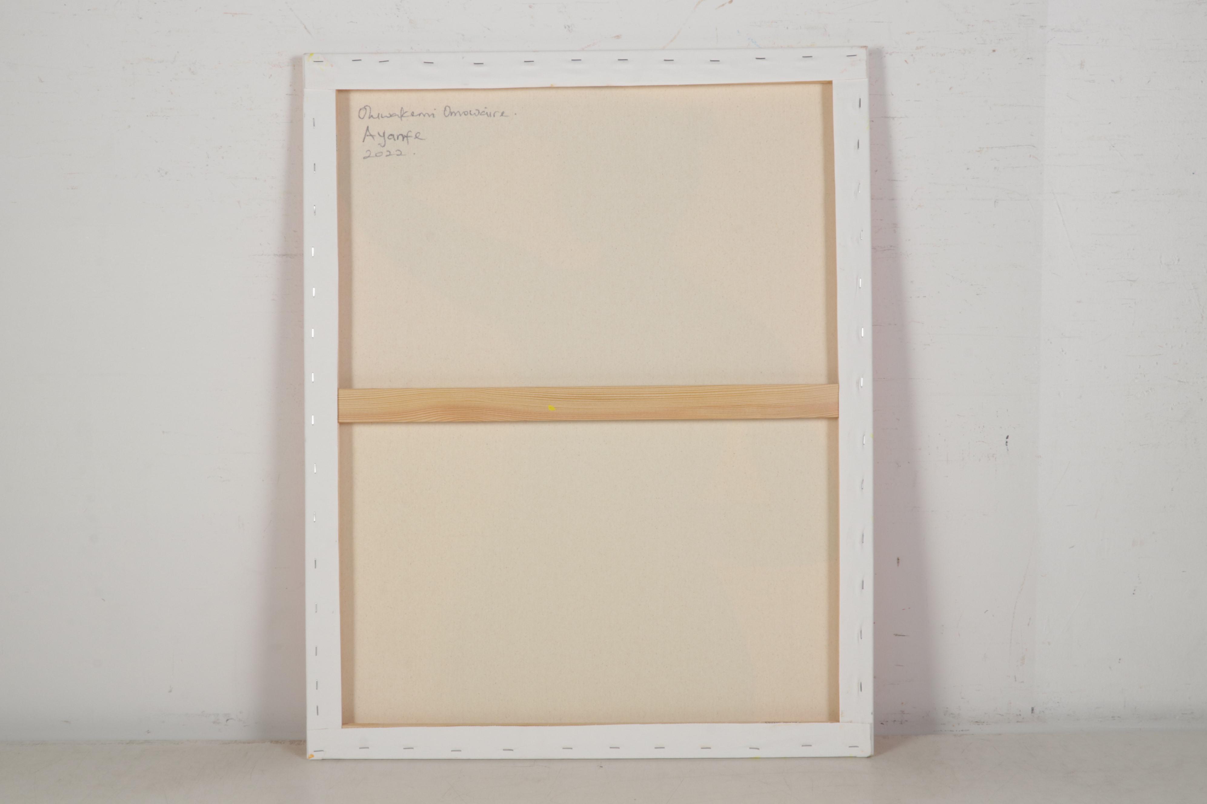 Oluwakemi Omowaire Portrait Oil Painting "Ayanfe," 2022