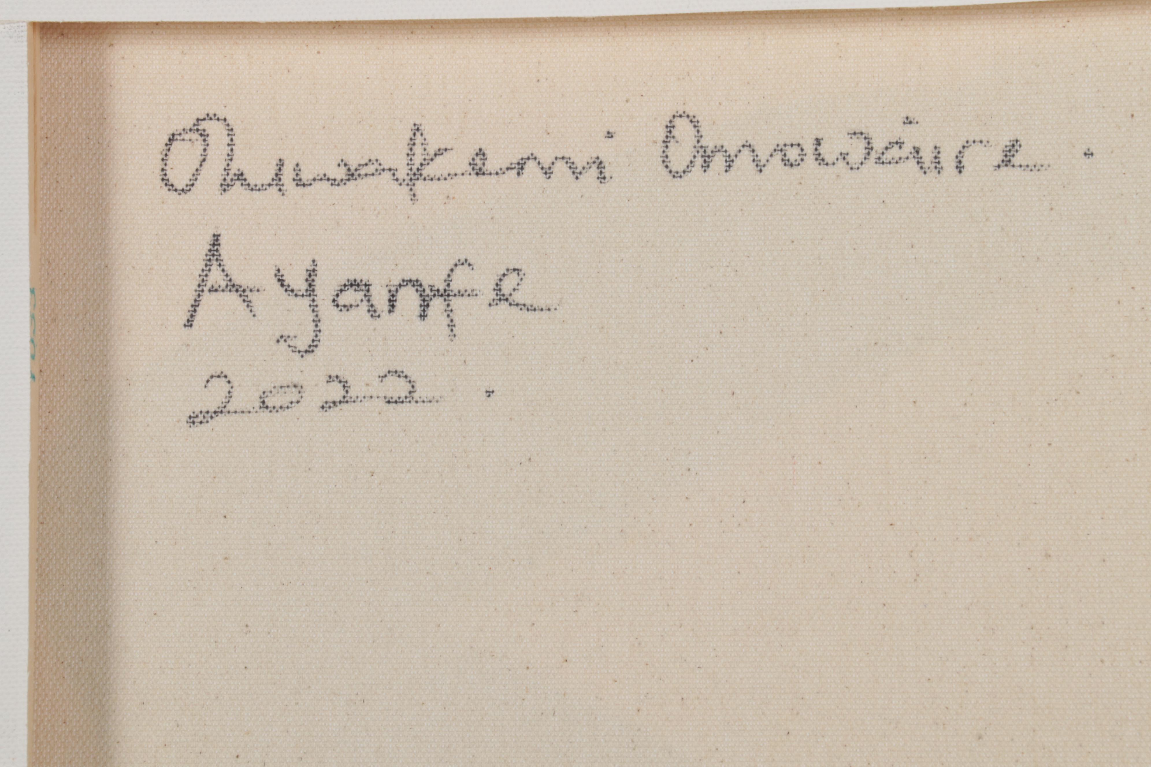 Oluwakemi Omowaire Portrait Oil Painting "Ayanfe," 2022