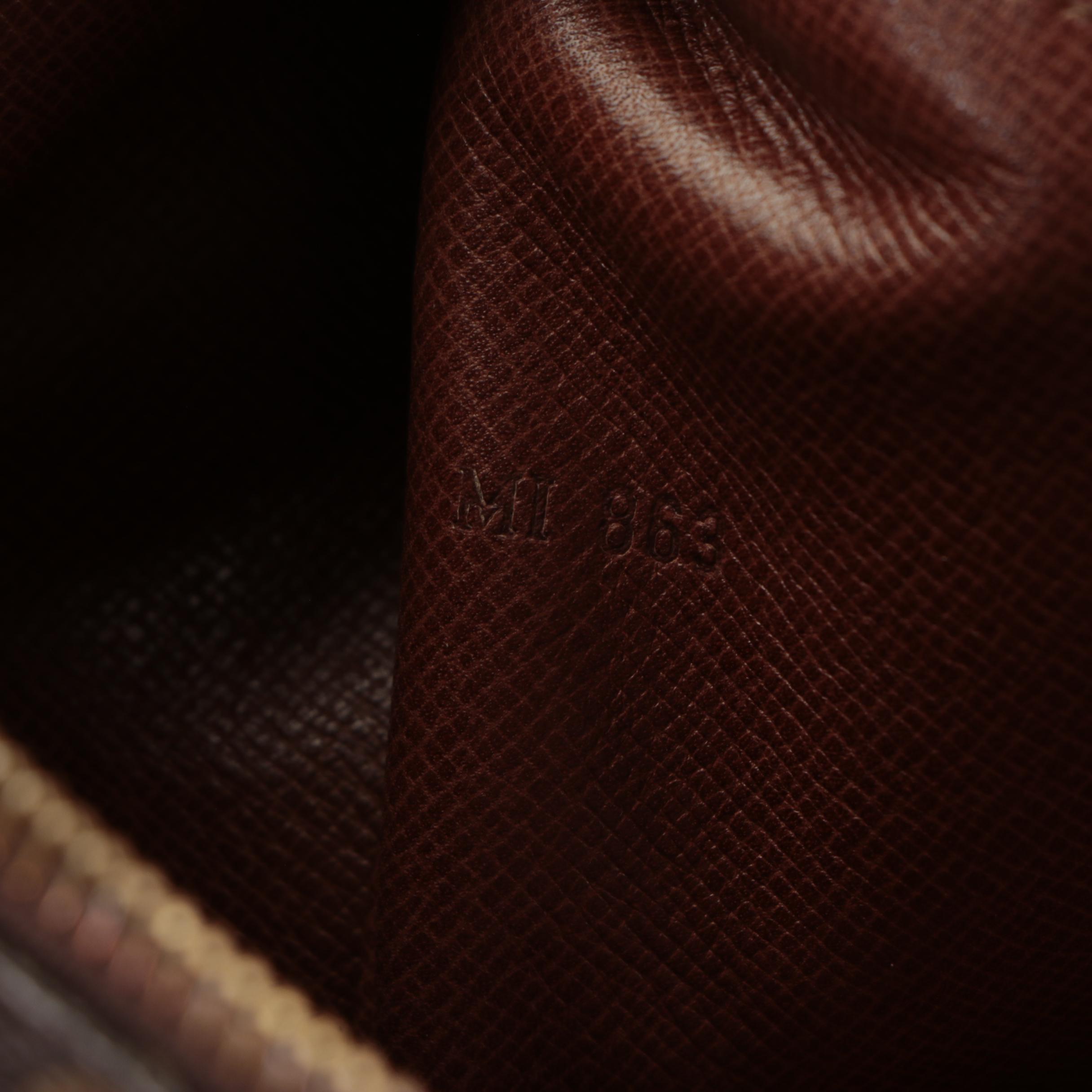 Louis Vuitton Boulogne Shoulder Bag in Monogram Canvas and Vachetta Leather