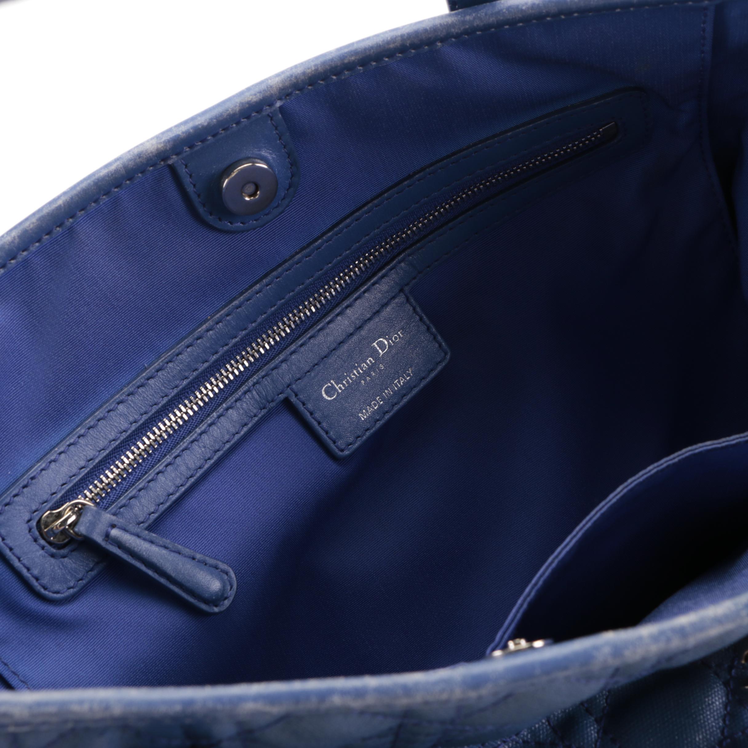 Christian Dior Panarea Cannage Tote Bag