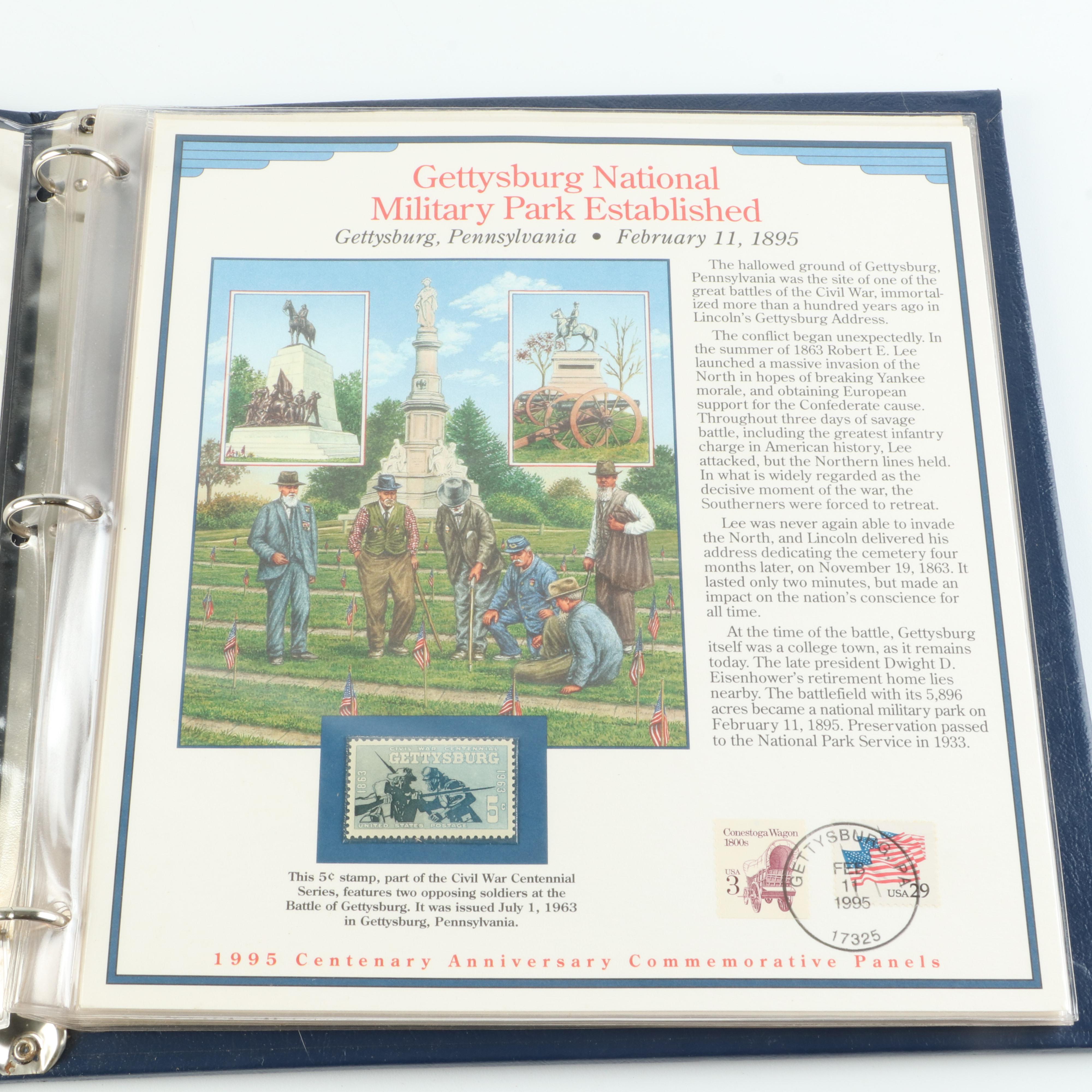 Two Postage Stamp Albums from The Commemorative Postal Society