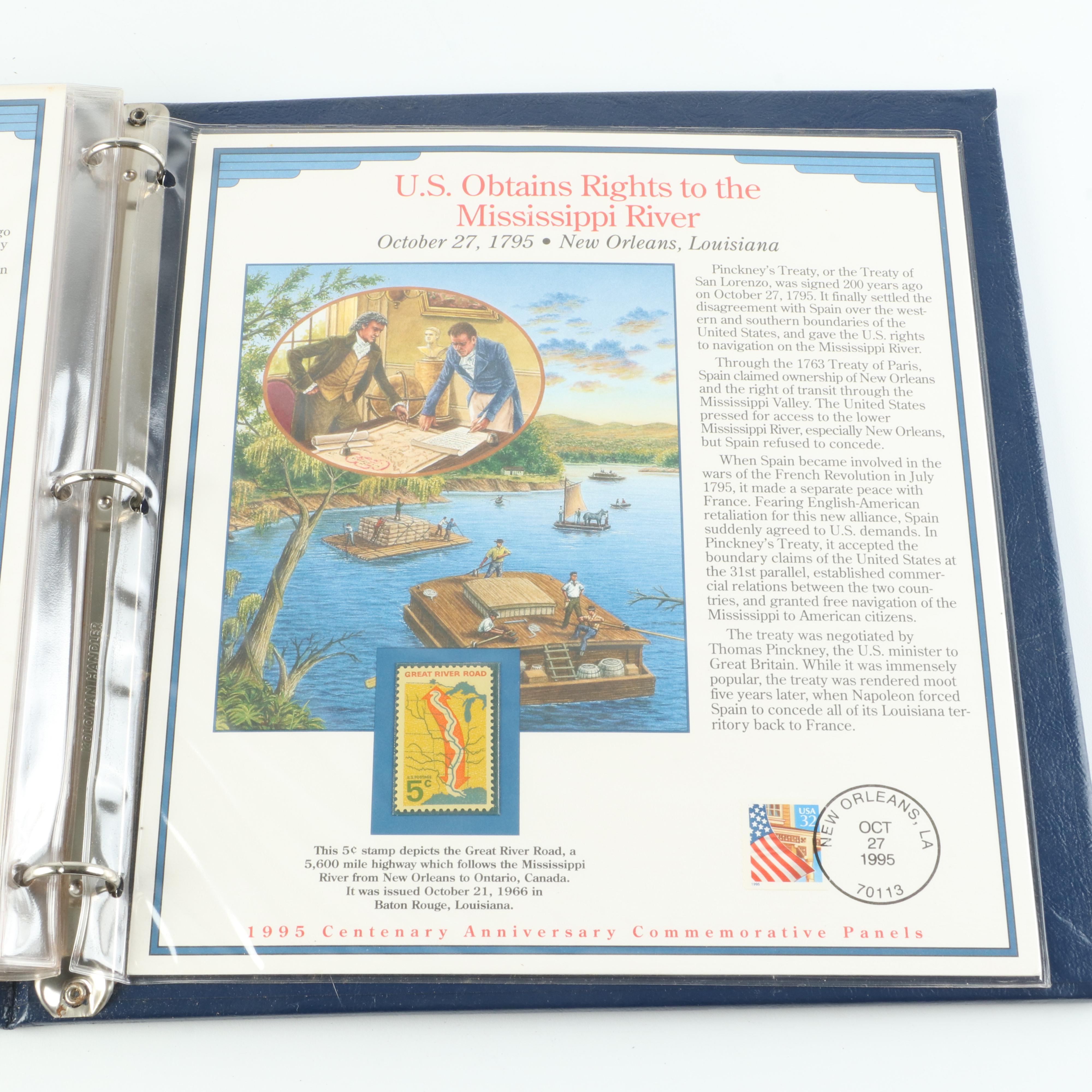 Two Postage Stamp Albums from The Commemorative Postal Society
