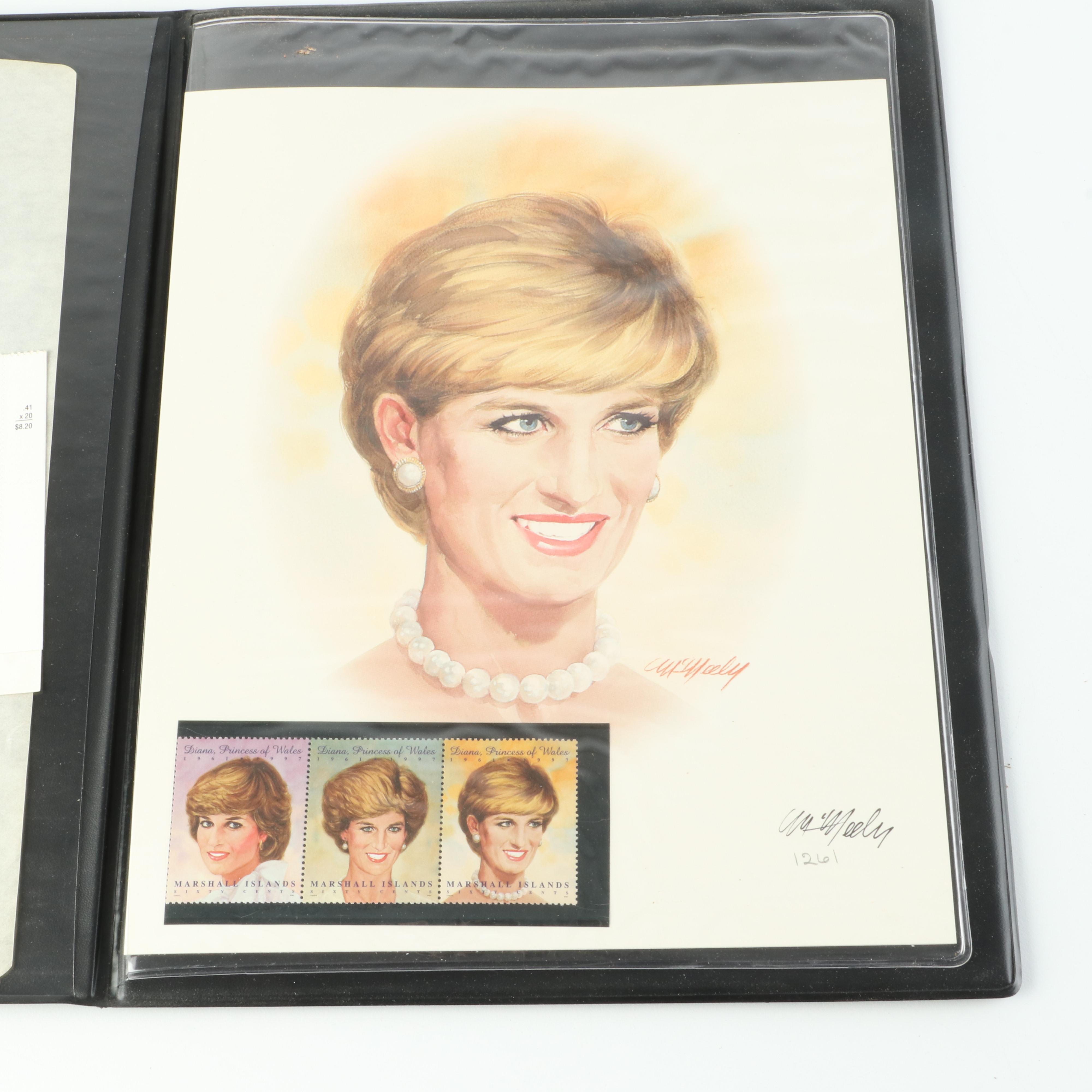 Three Sets of Commemorative Postage Stamps