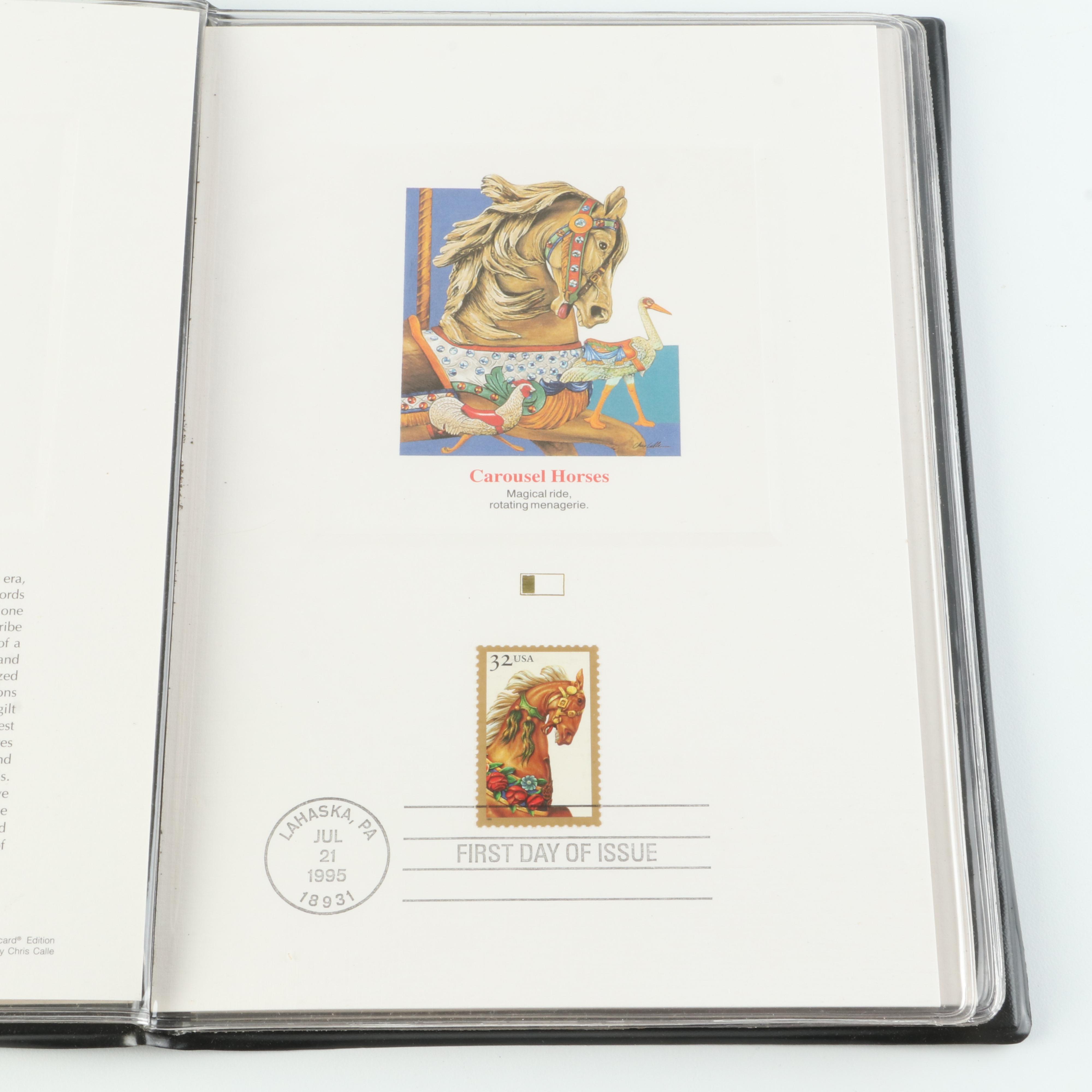 Three Sets of Commemorative Postage Stamps