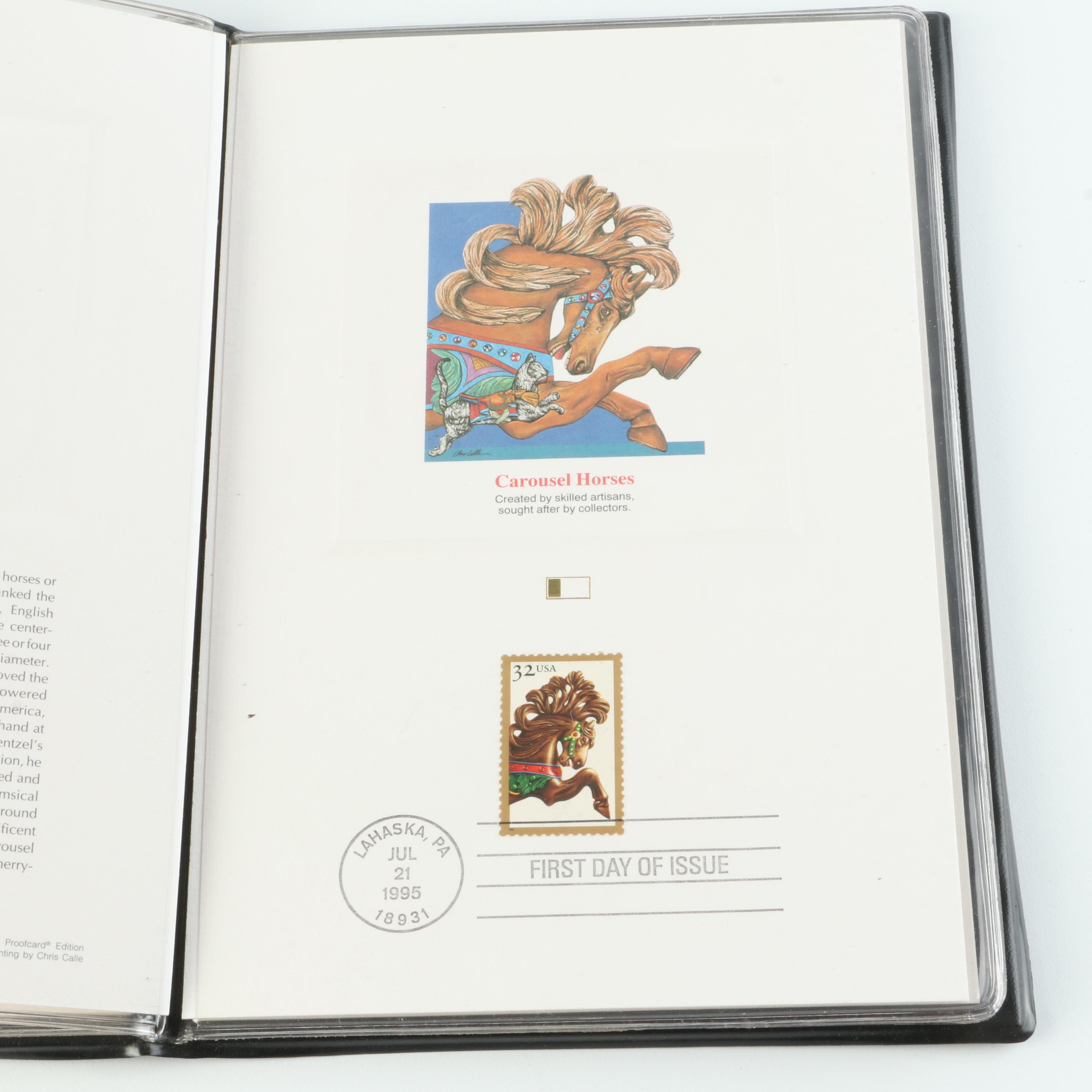 Three Sets of Commemorative Postage Stamps