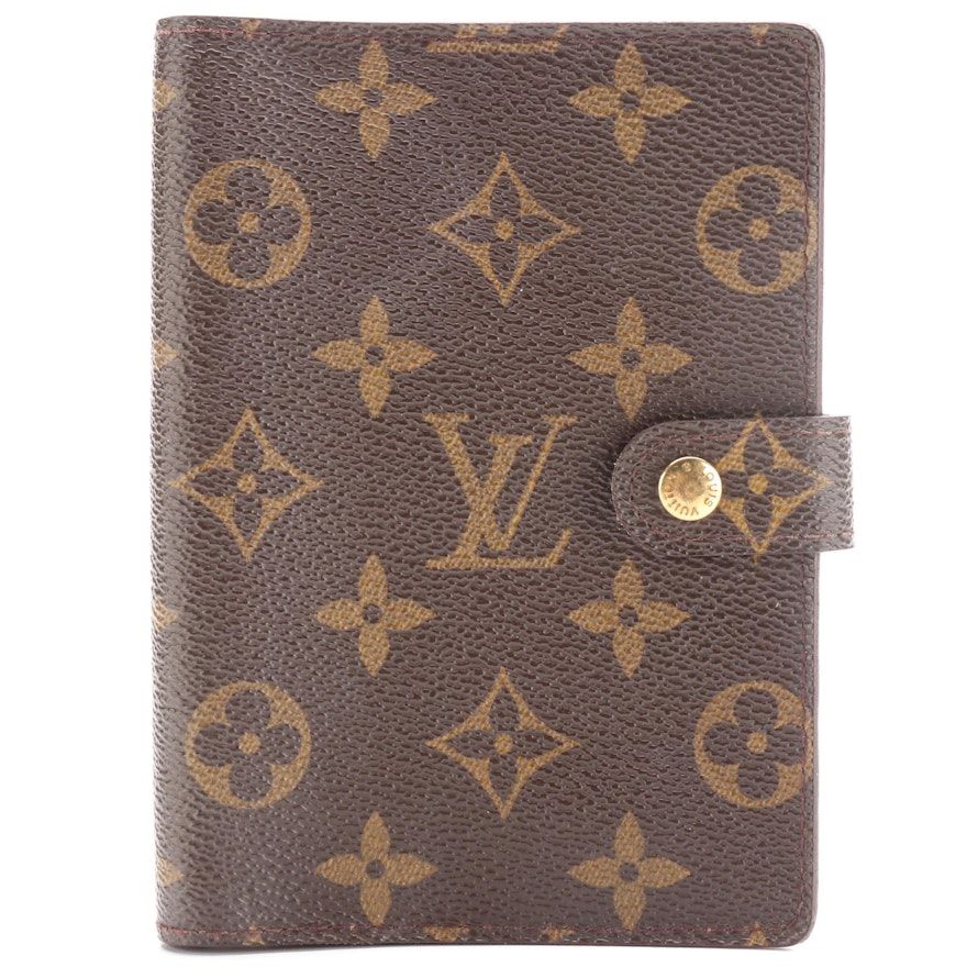 Louis Vuitton Agenda Planner in Monogram Canvas