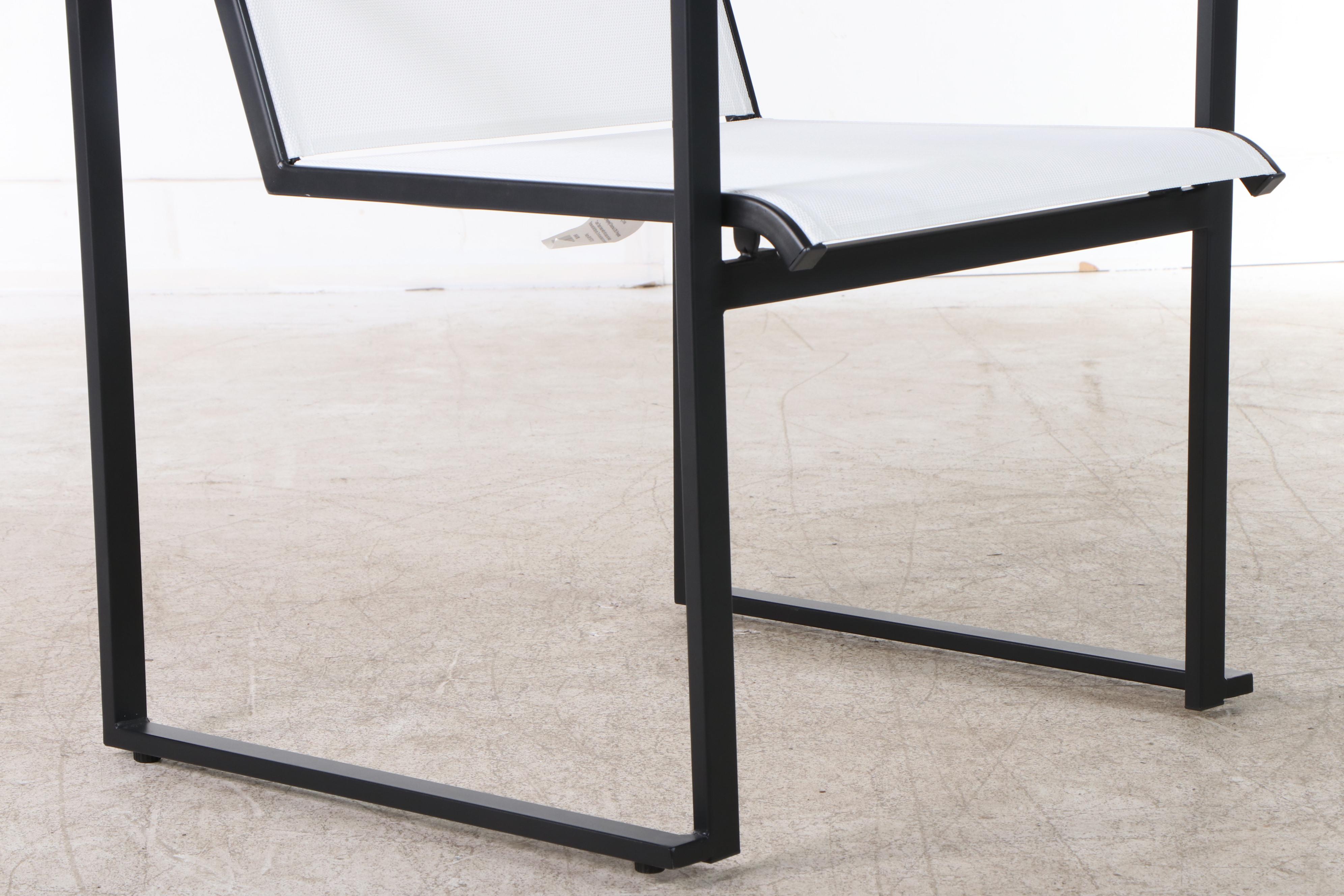 Set of Four Project 62 Henning Modernist Patio Dining Chairs