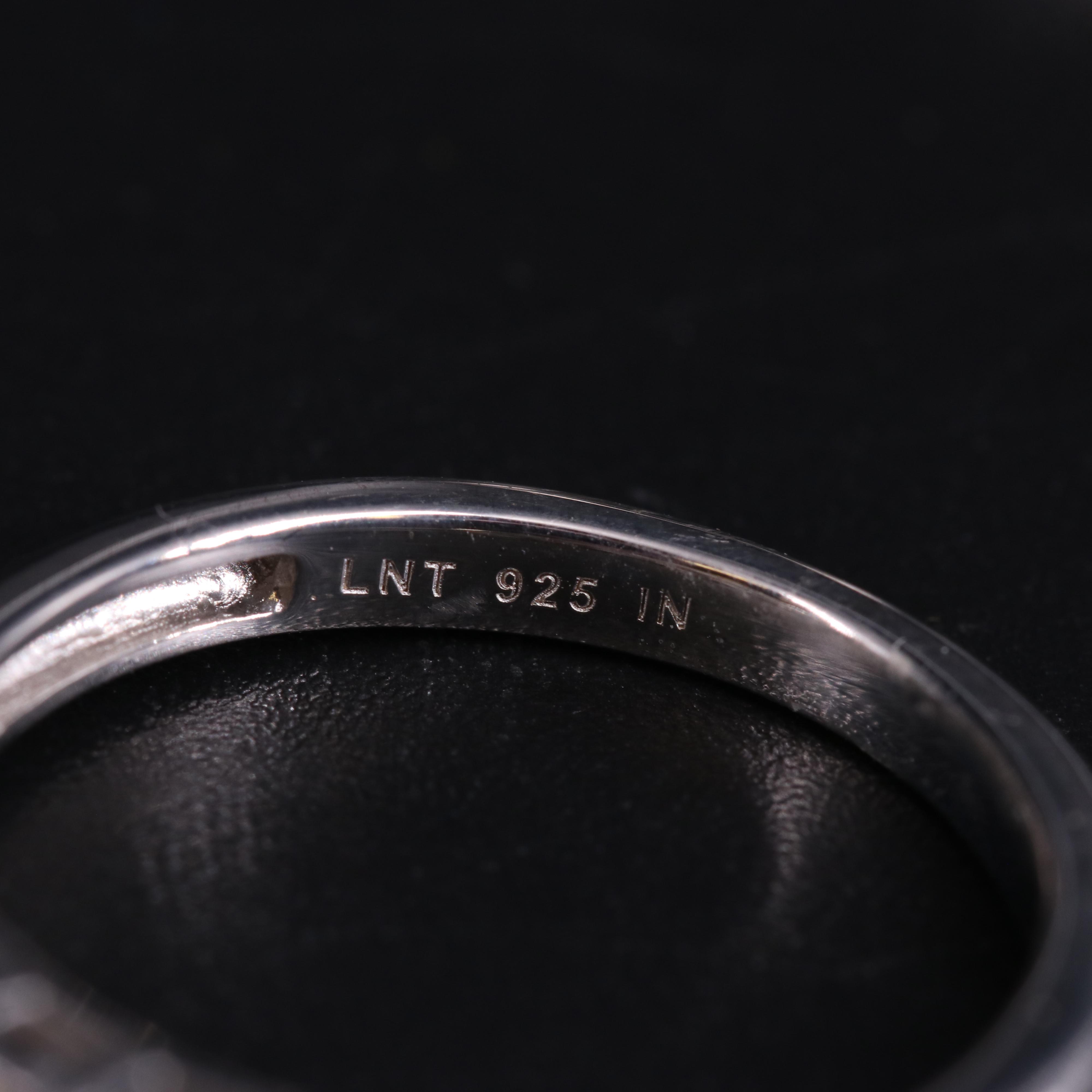 Assortment of Sterling Silver Gemstone Rings