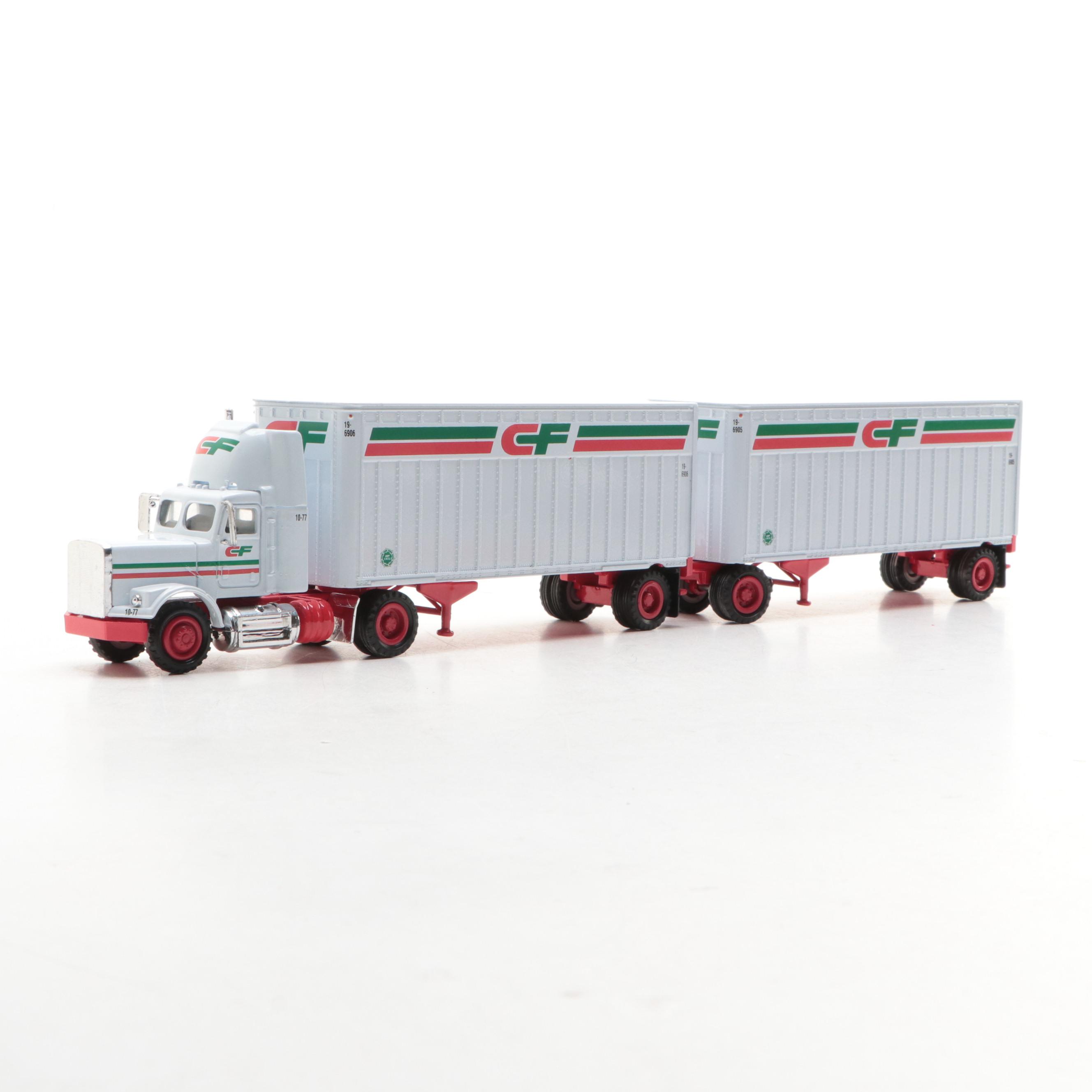 Tonkin Inc. CF Motor Freight Diecast Metal Toy Model Semi-Trailer Truck