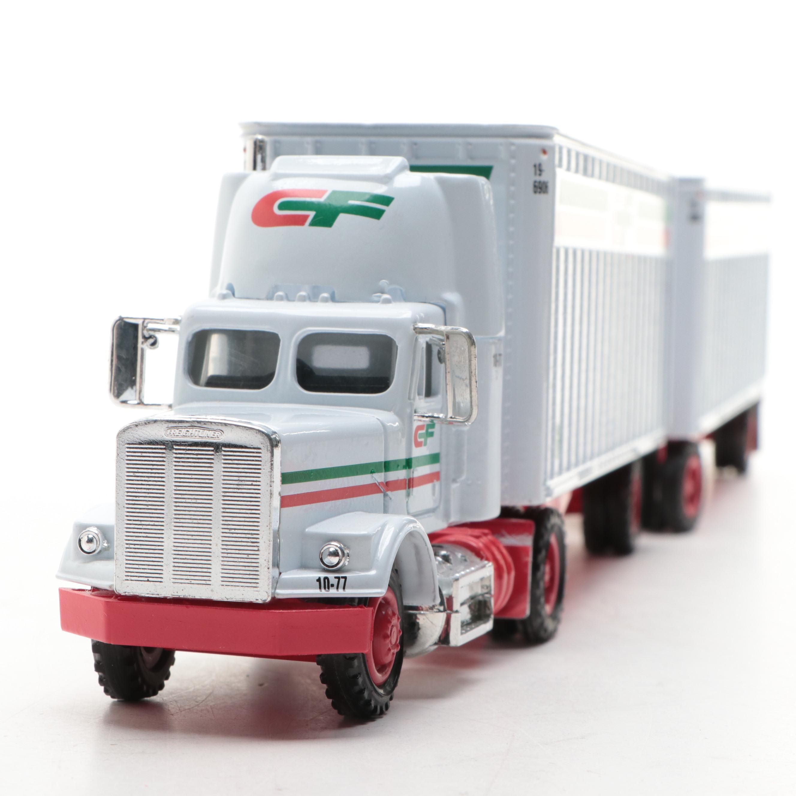 Tonkin Inc. CF Motor Freight Diecast Metal Toy Model Semi-Trailer Truck