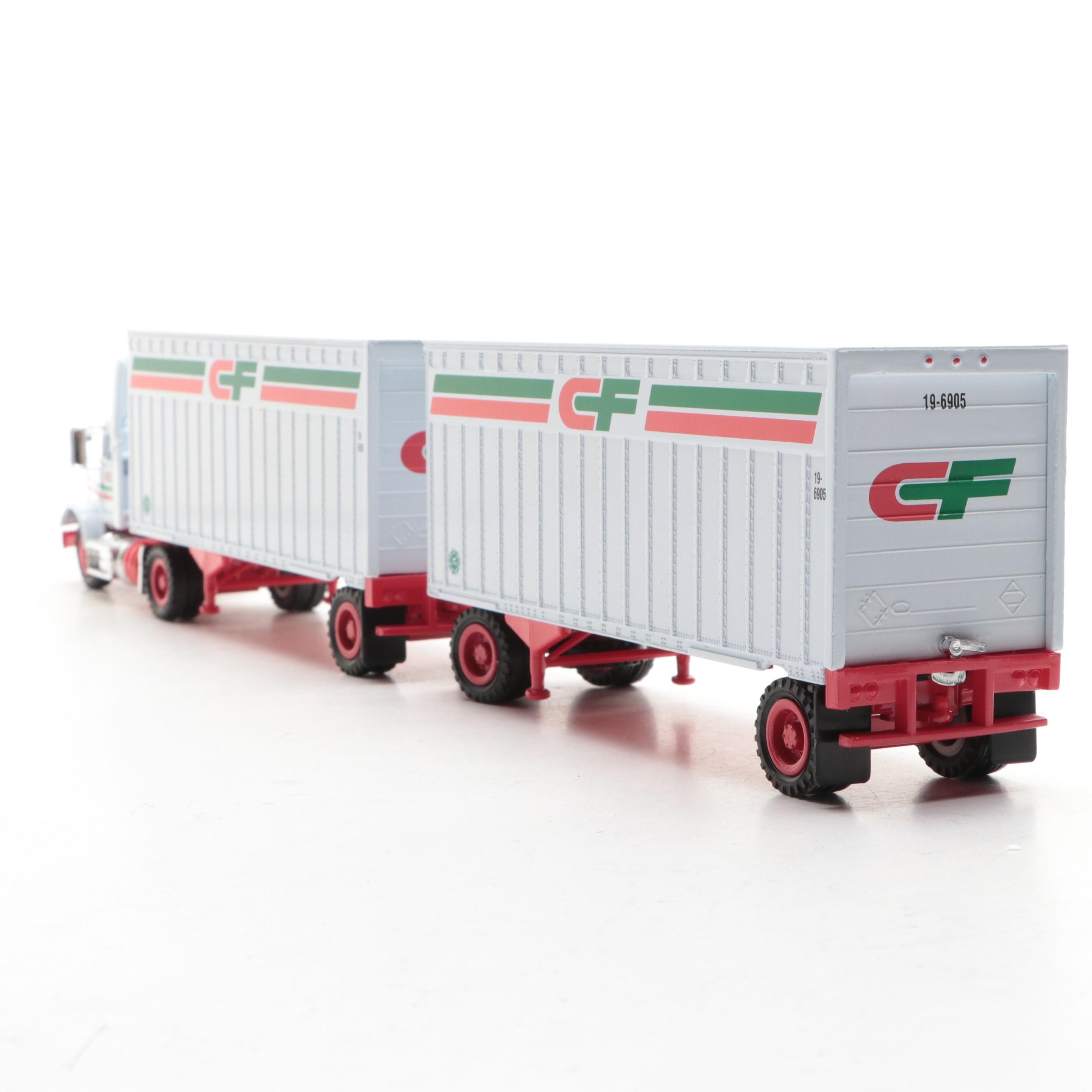 Tonkin Inc. CF Motor Freight Diecast Metal Toy Model Semi-Trailer Truck