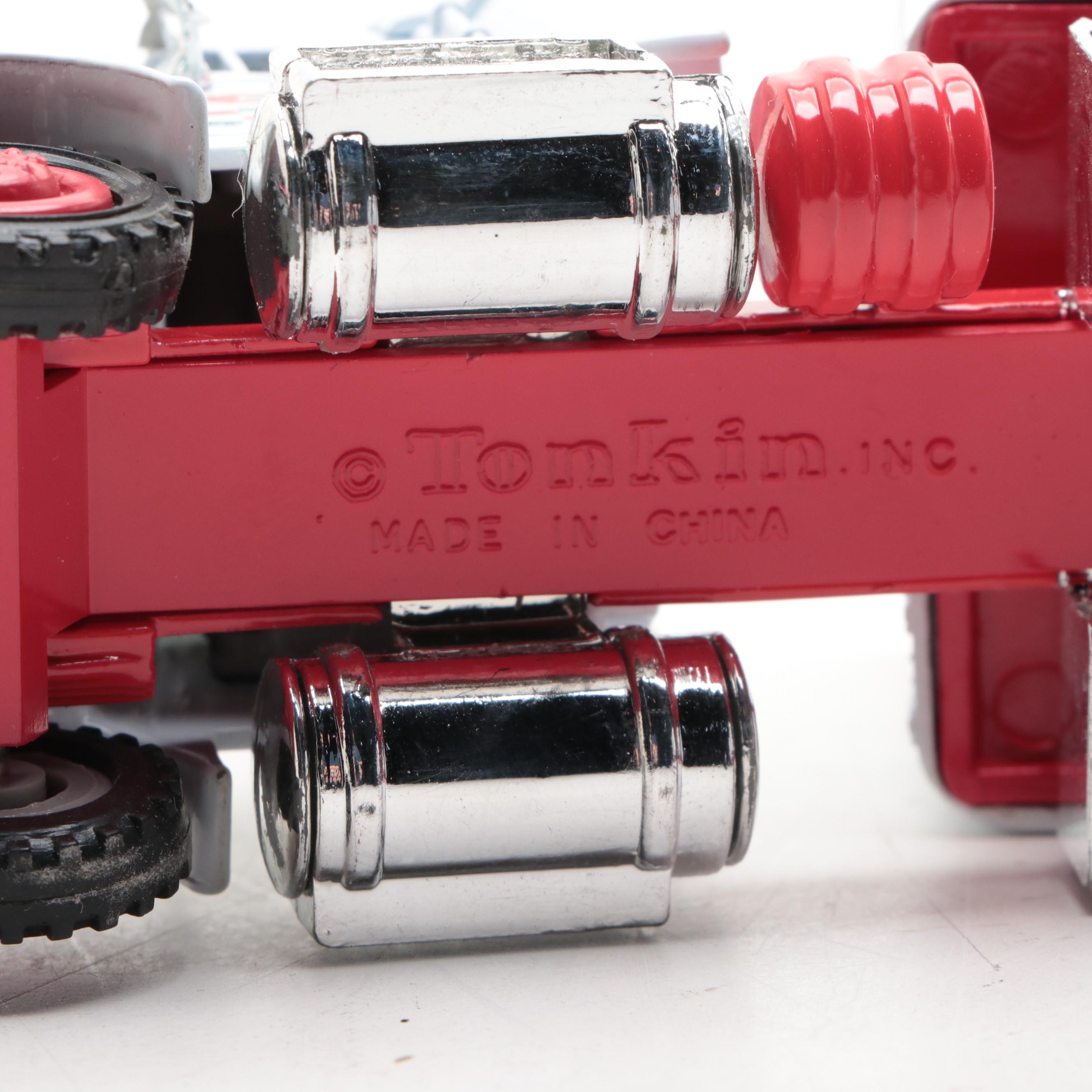 Tonkin Inc. CF Motor Freight Diecast Metal Toy Model Semi-Trailer Truck