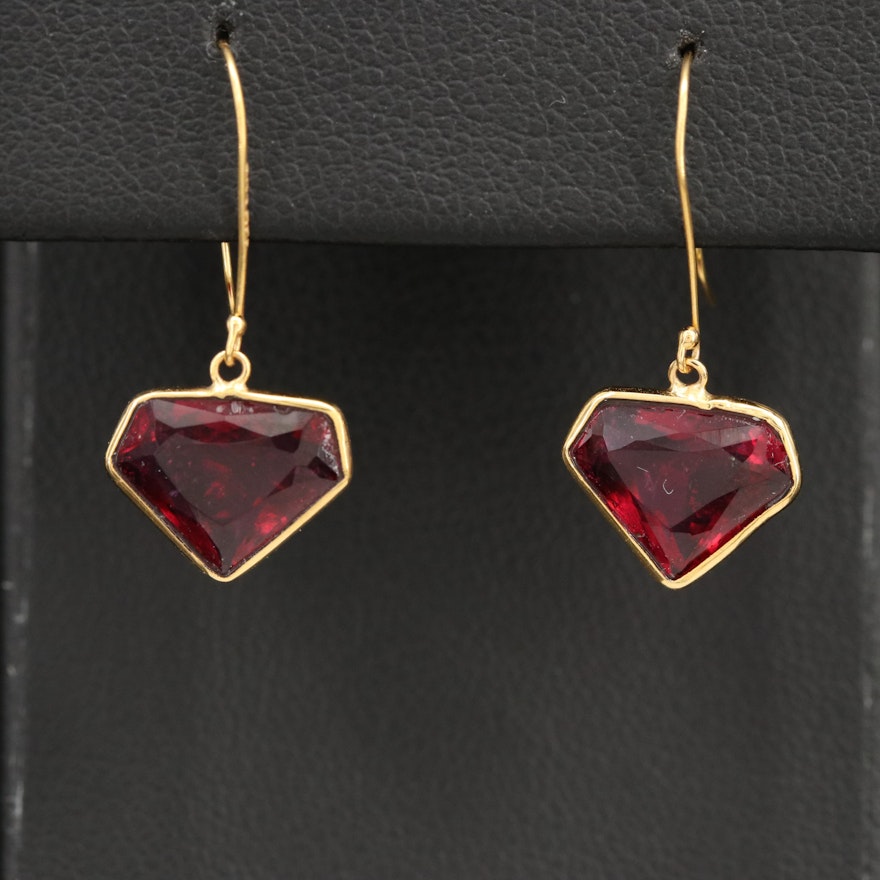 14K Tourmaline Earrings