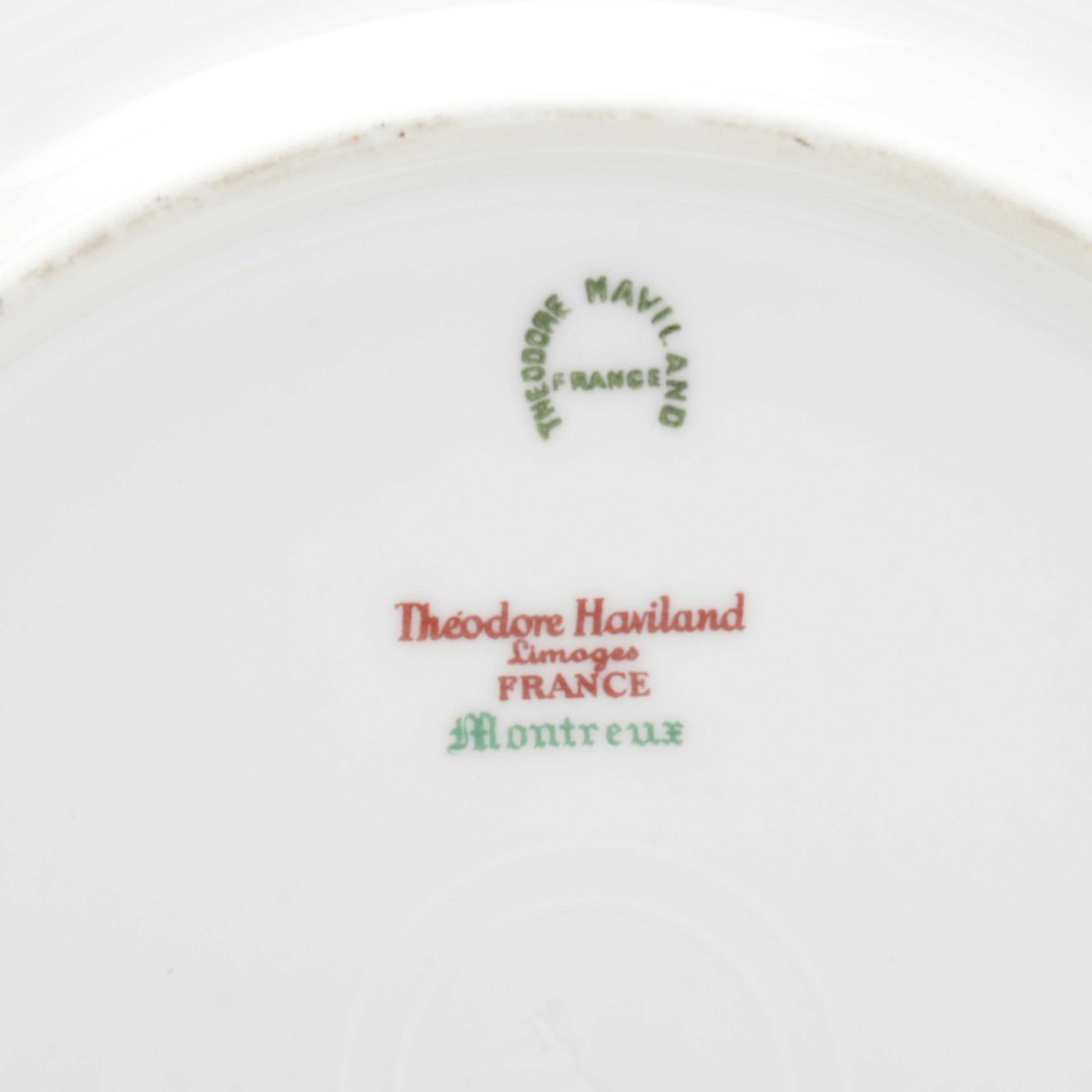 Theodore Haviland Limoges "Montreux" Porcelain Dinnerware
