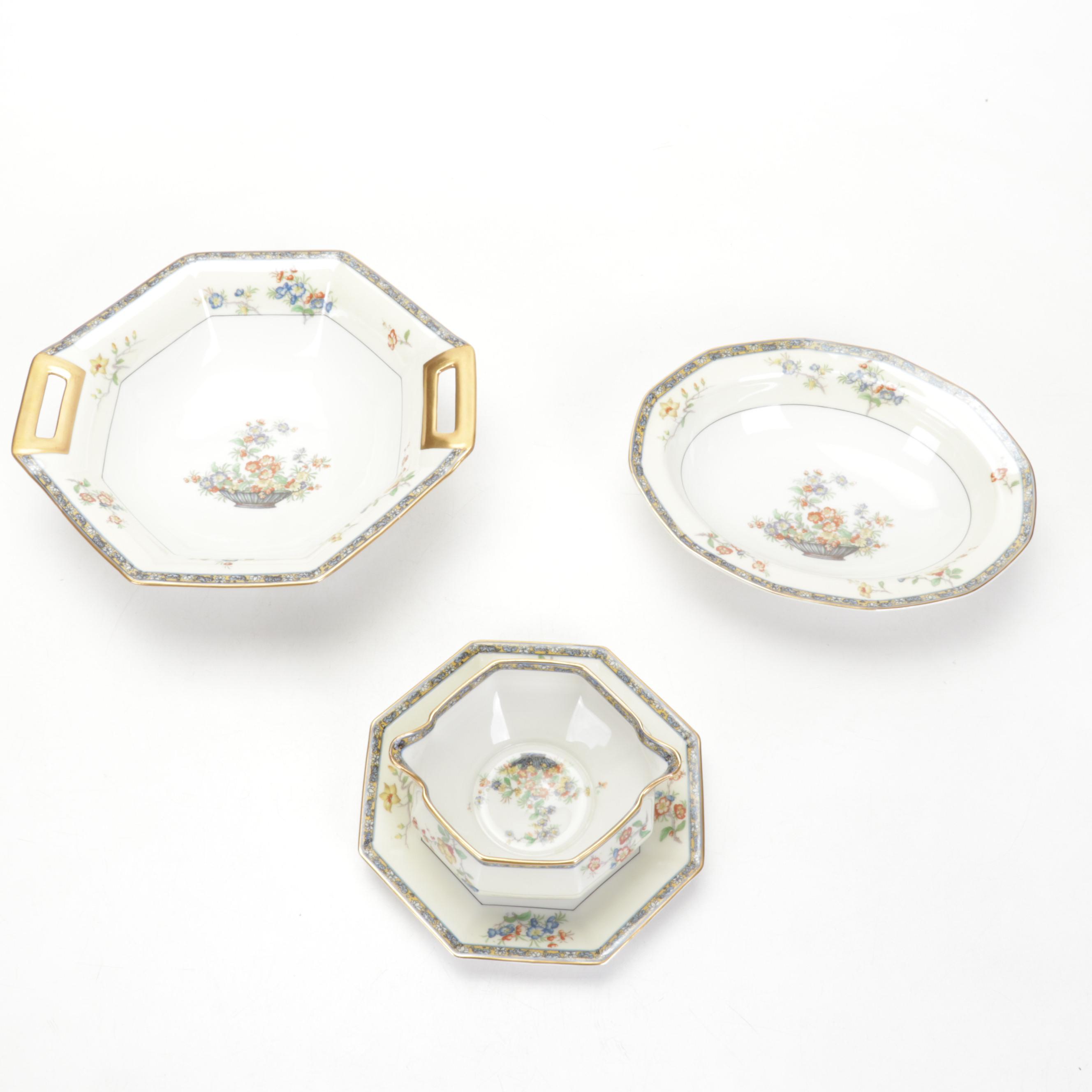 Theodore Haviland Limoges "Montreux" Porcelain Dinnerware