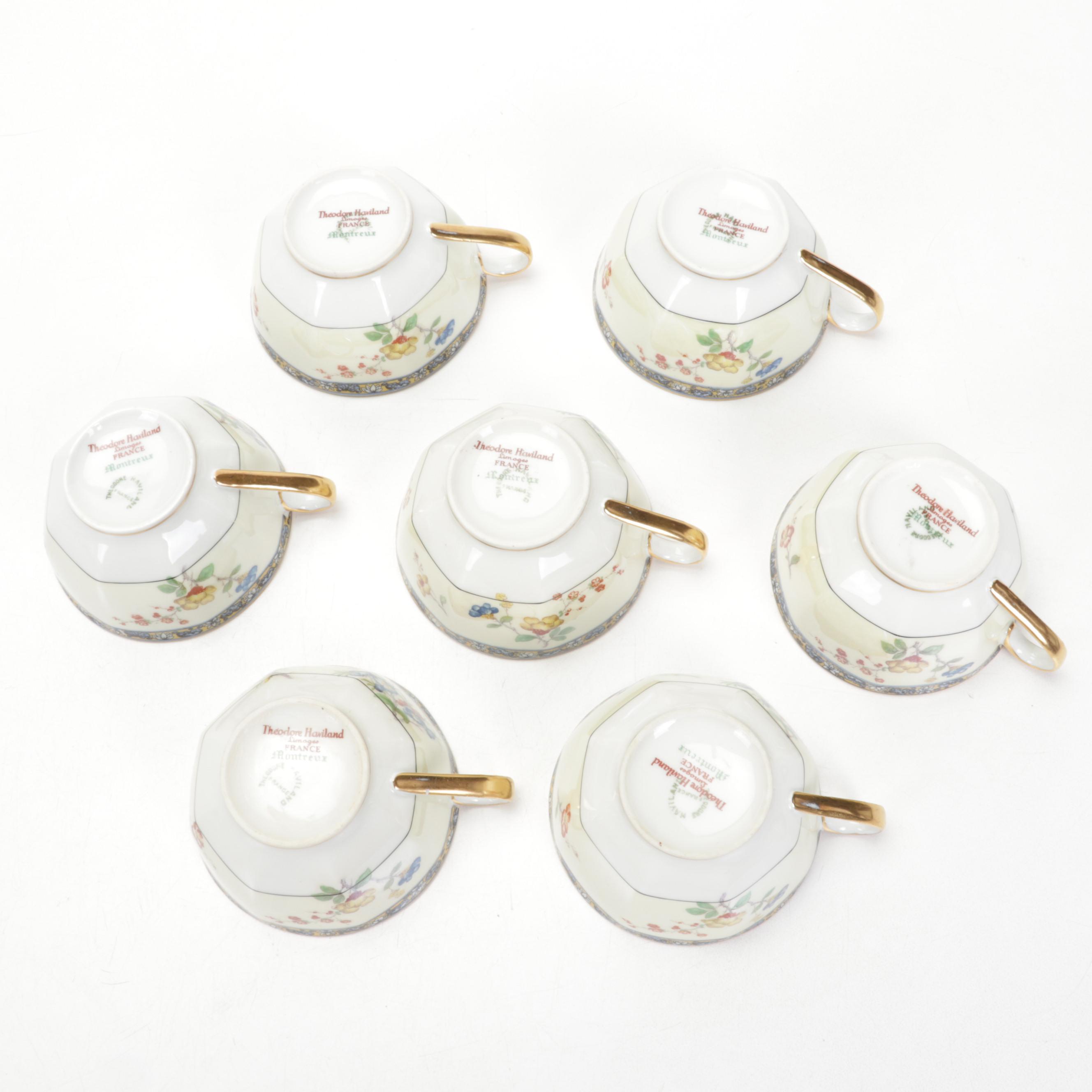 Theodore Haviland Limoges "Montreux" Porcelain Dinnerware