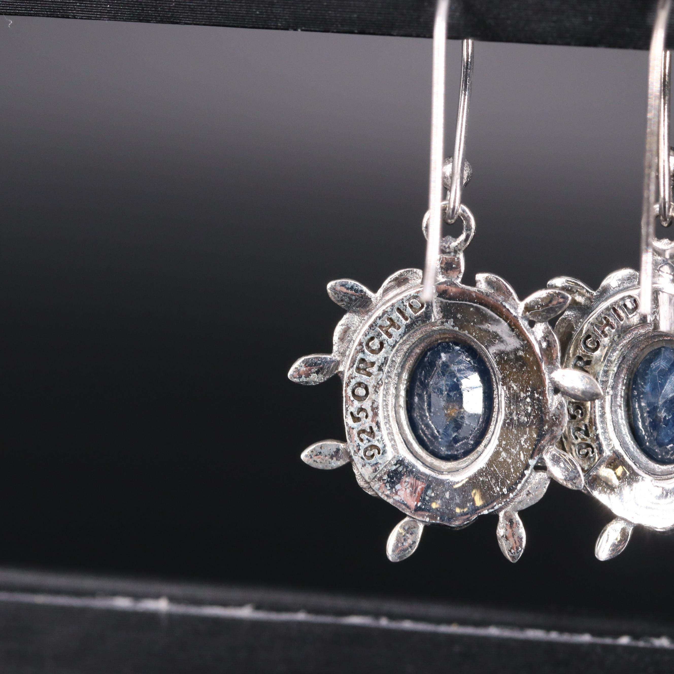 Sterling Silver Gemstone Earring Collection