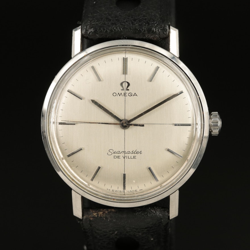 1966 Omega Seamaster DeVille Manual Wind Wristwatch