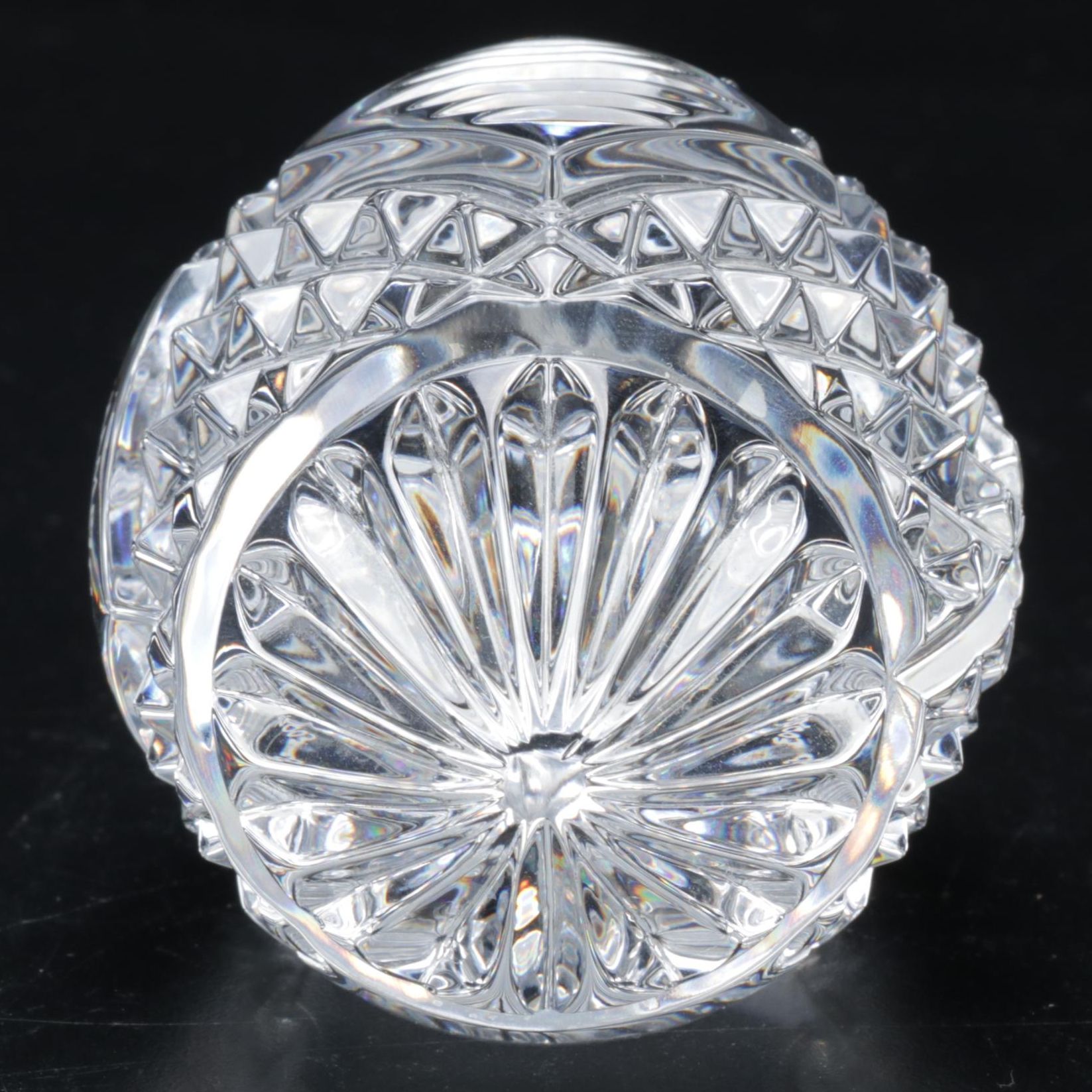 Waterford Cut Crystal Ohio State Football National Champions Paperweight, 2002