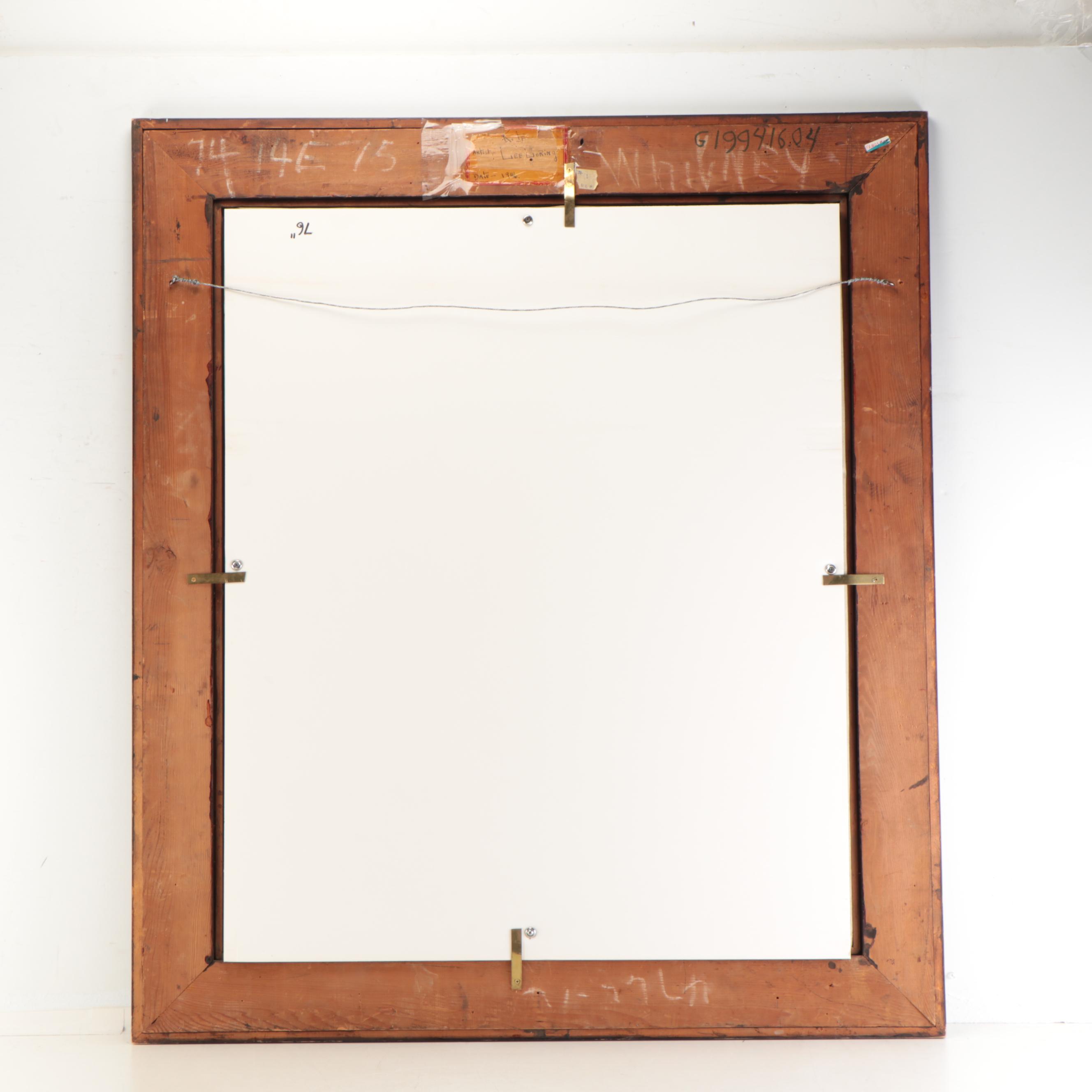 Lee Loring Narrative Oil Painting "Kite," 1946