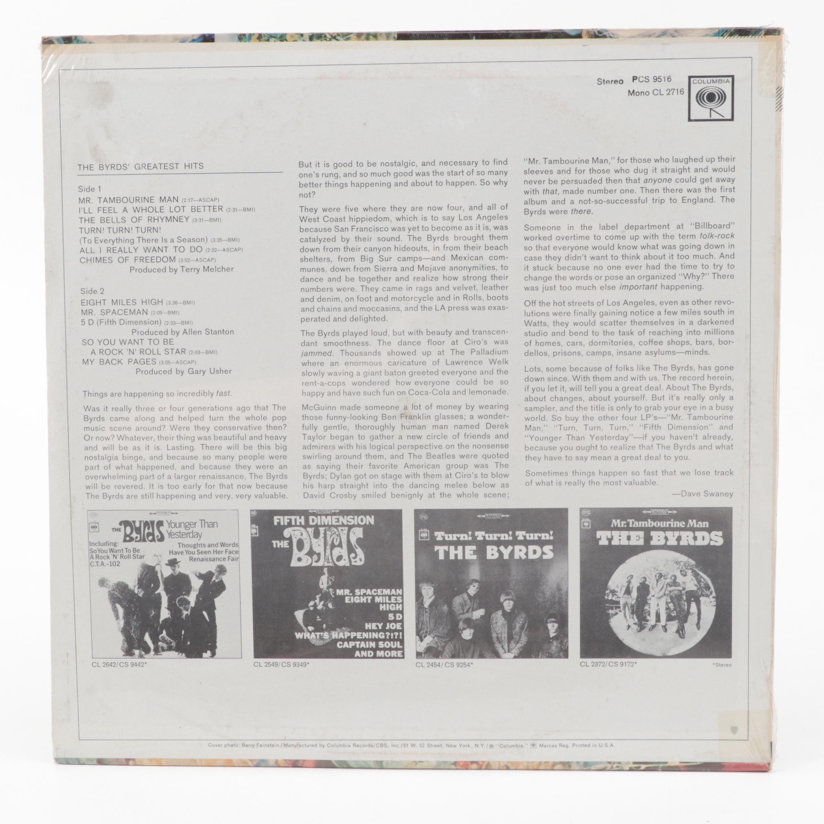 Bob Dylan, Simon and Garfunkel, The Byrds, Joan Baez and More LP Vinyl Records