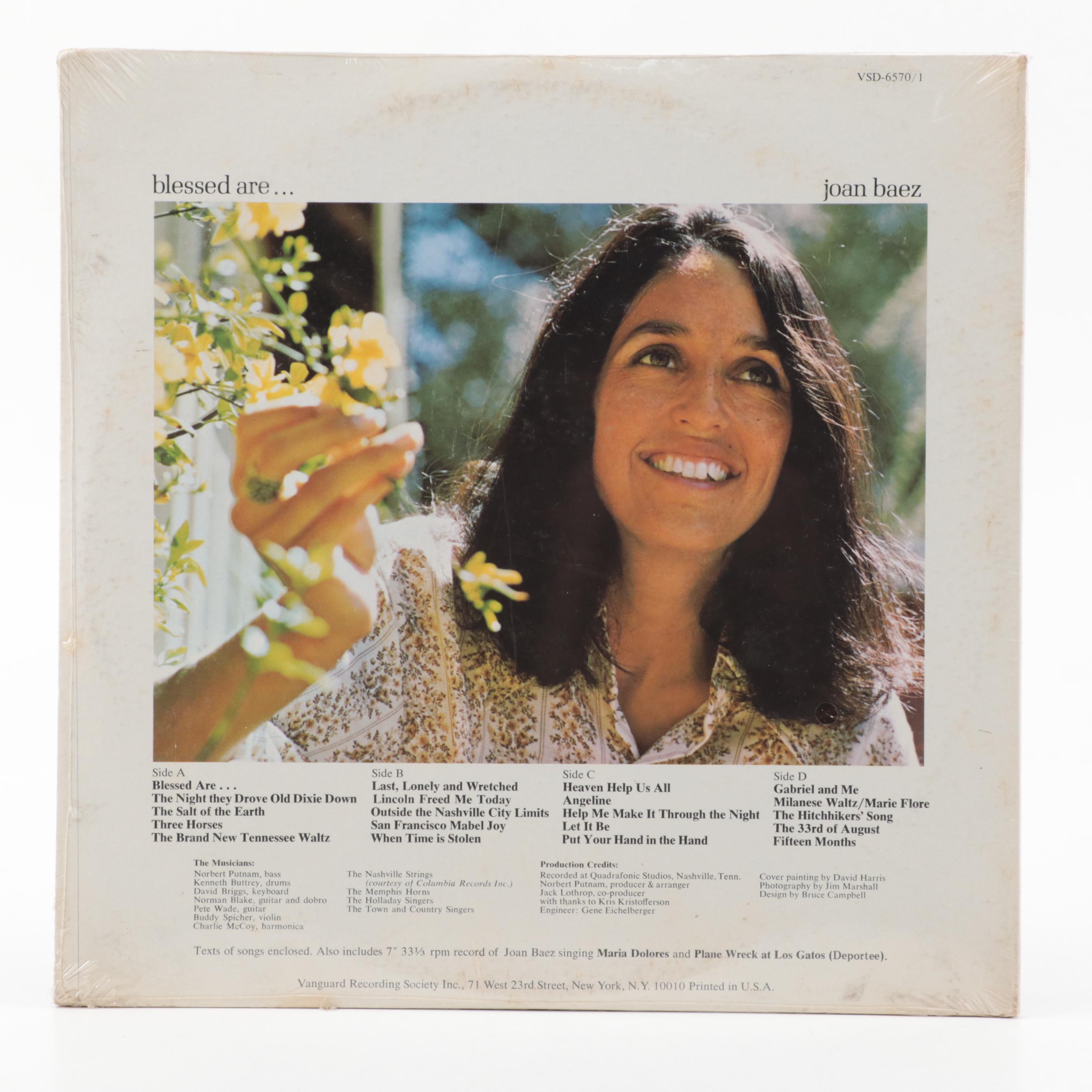 Bob Dylan, Simon and Garfunkel, The Byrds, Joan Baez and More LP Vinyl Records