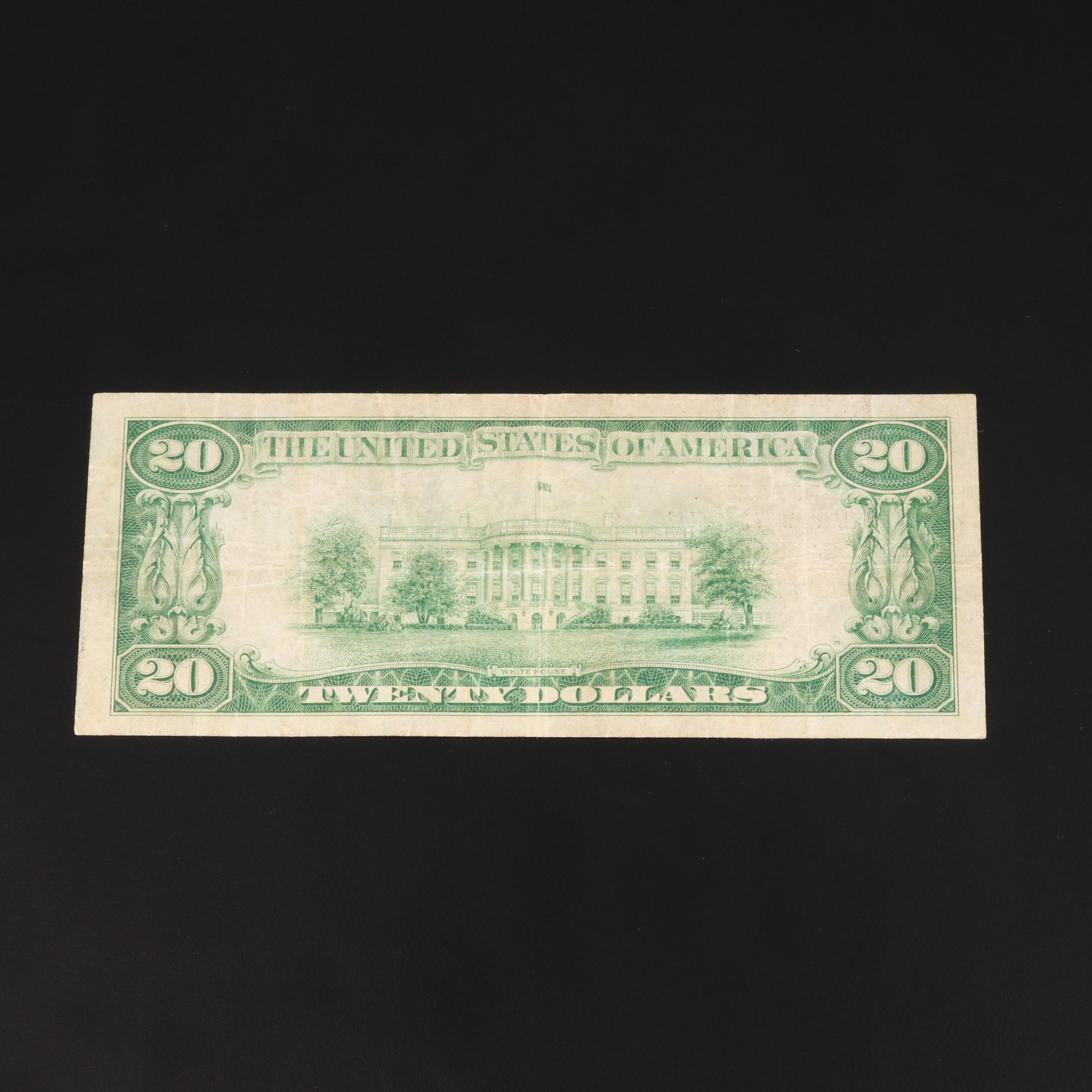 Series of 1929 $20 National Currency Note