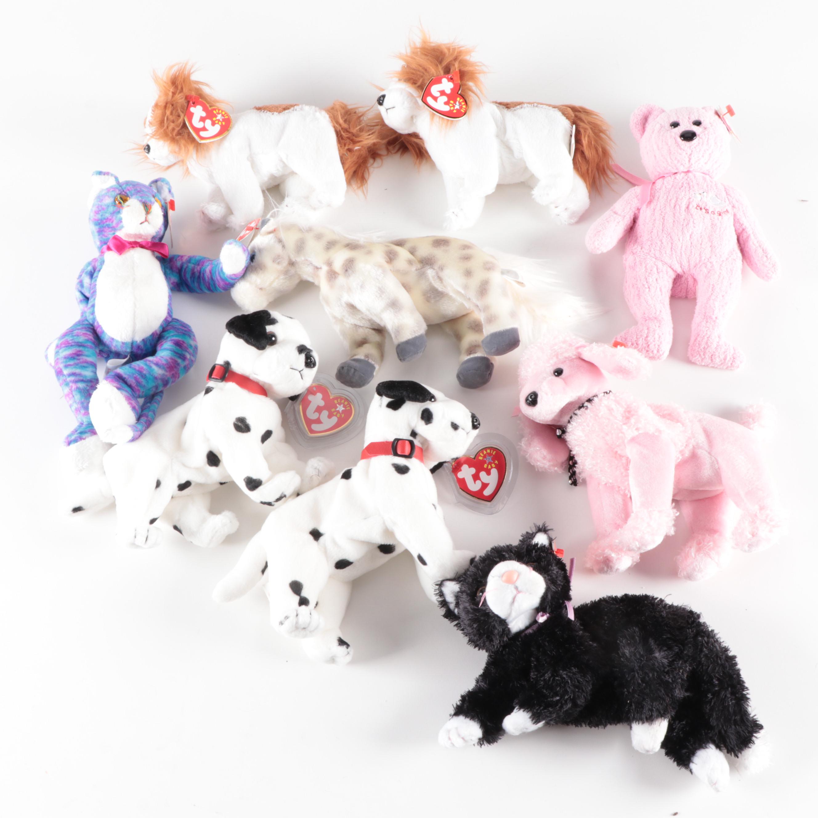 Ty Toys Original Beanie Buddies and Beanie Babies Collection