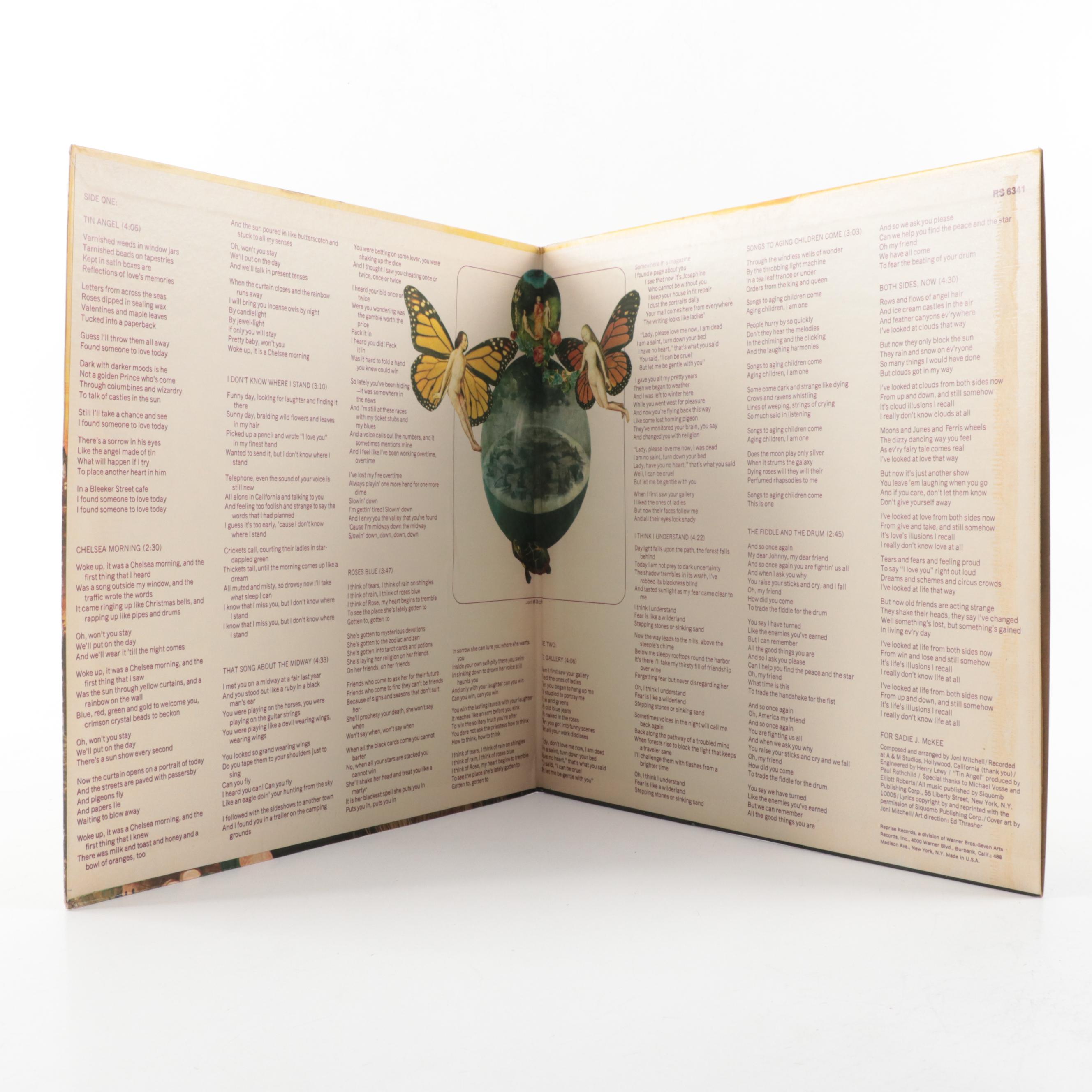 Joni Mitchell, Gordon Lightfoot, Cat Stevens, Joan Baez and More Vinyl Records