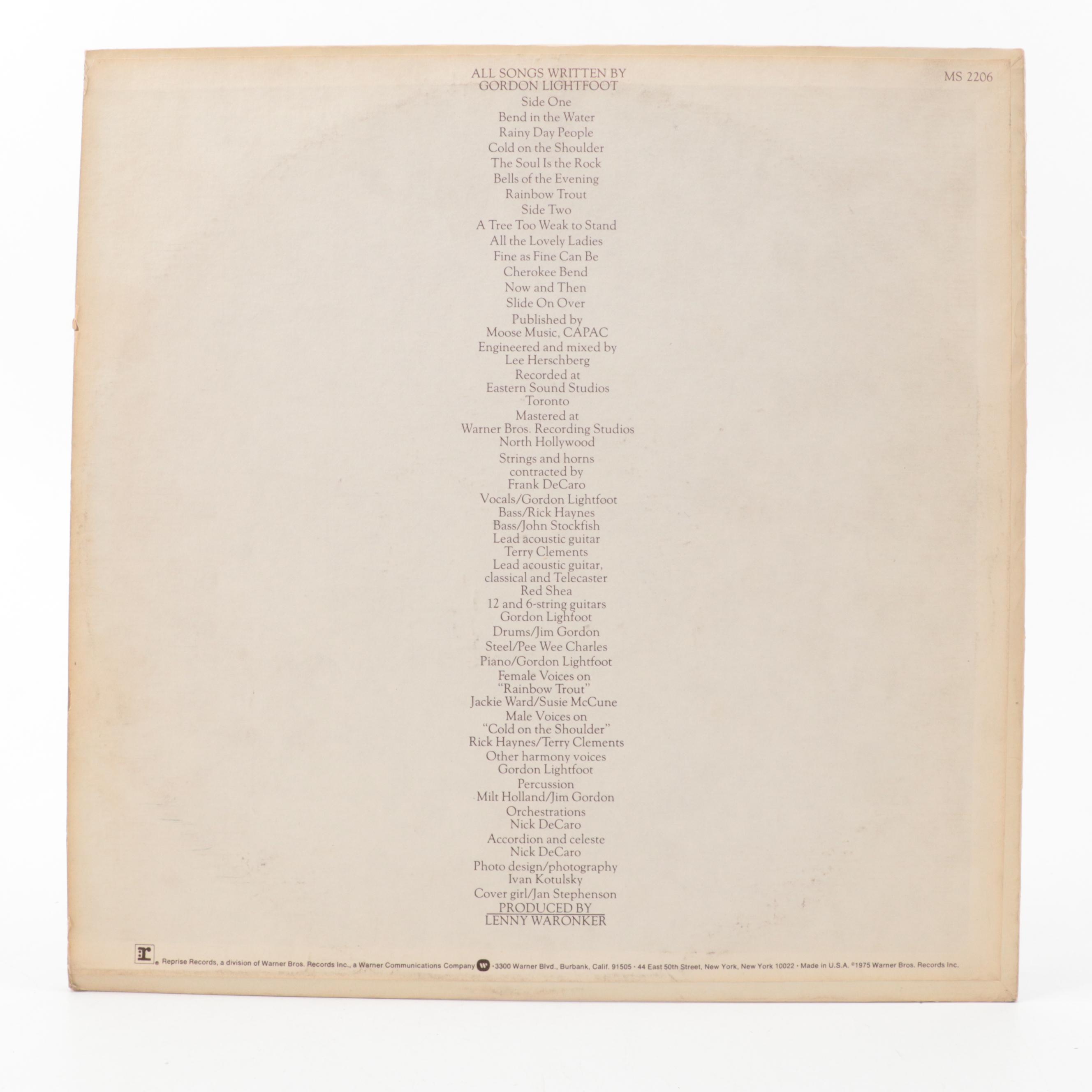 Joni Mitchell, Gordon Lightfoot, Cat Stevens, Joan Baez and More Vinyl Records