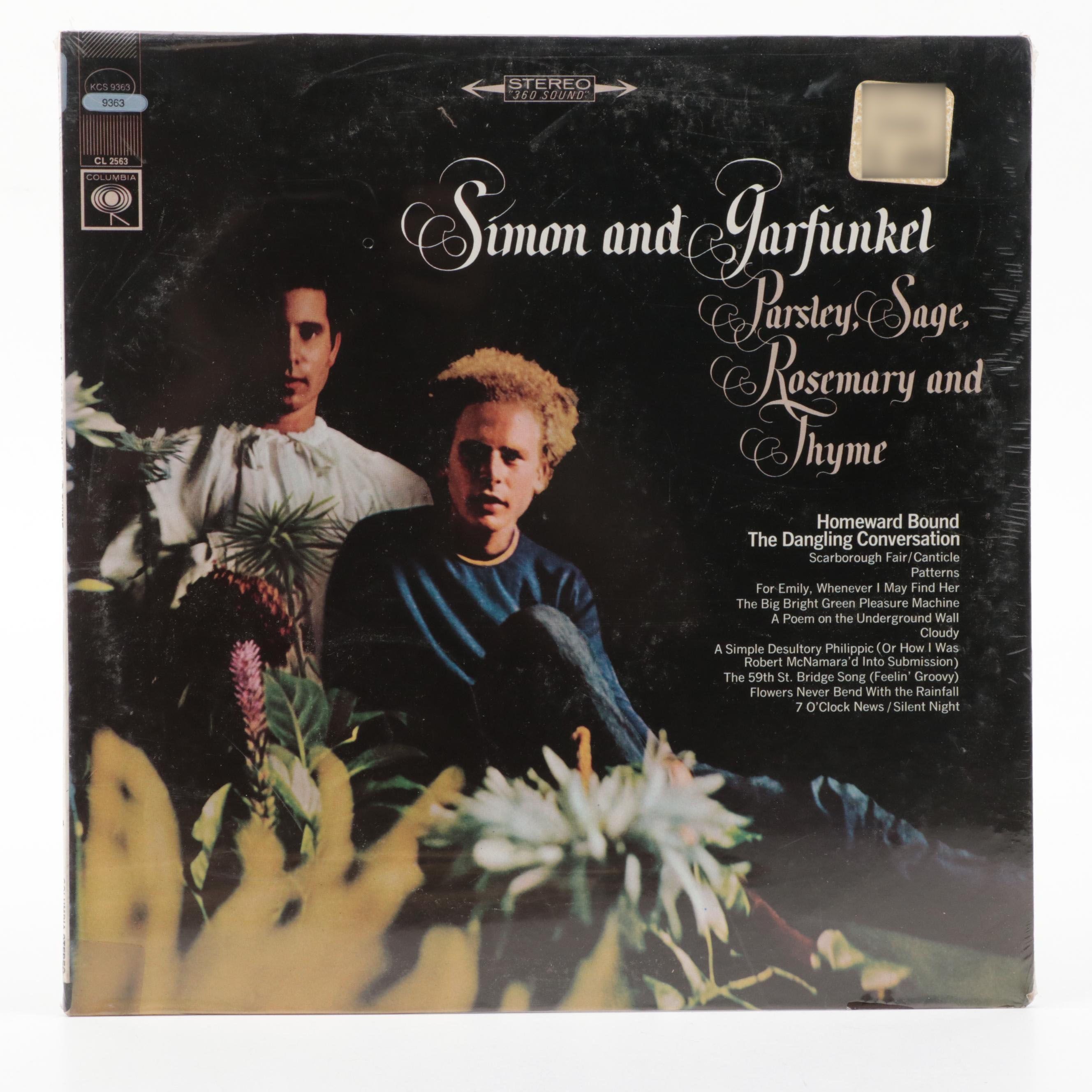 Bob Dylan, Simon and Garfunkel, The Byrds, Joan Baez and More LP Vinyl Records