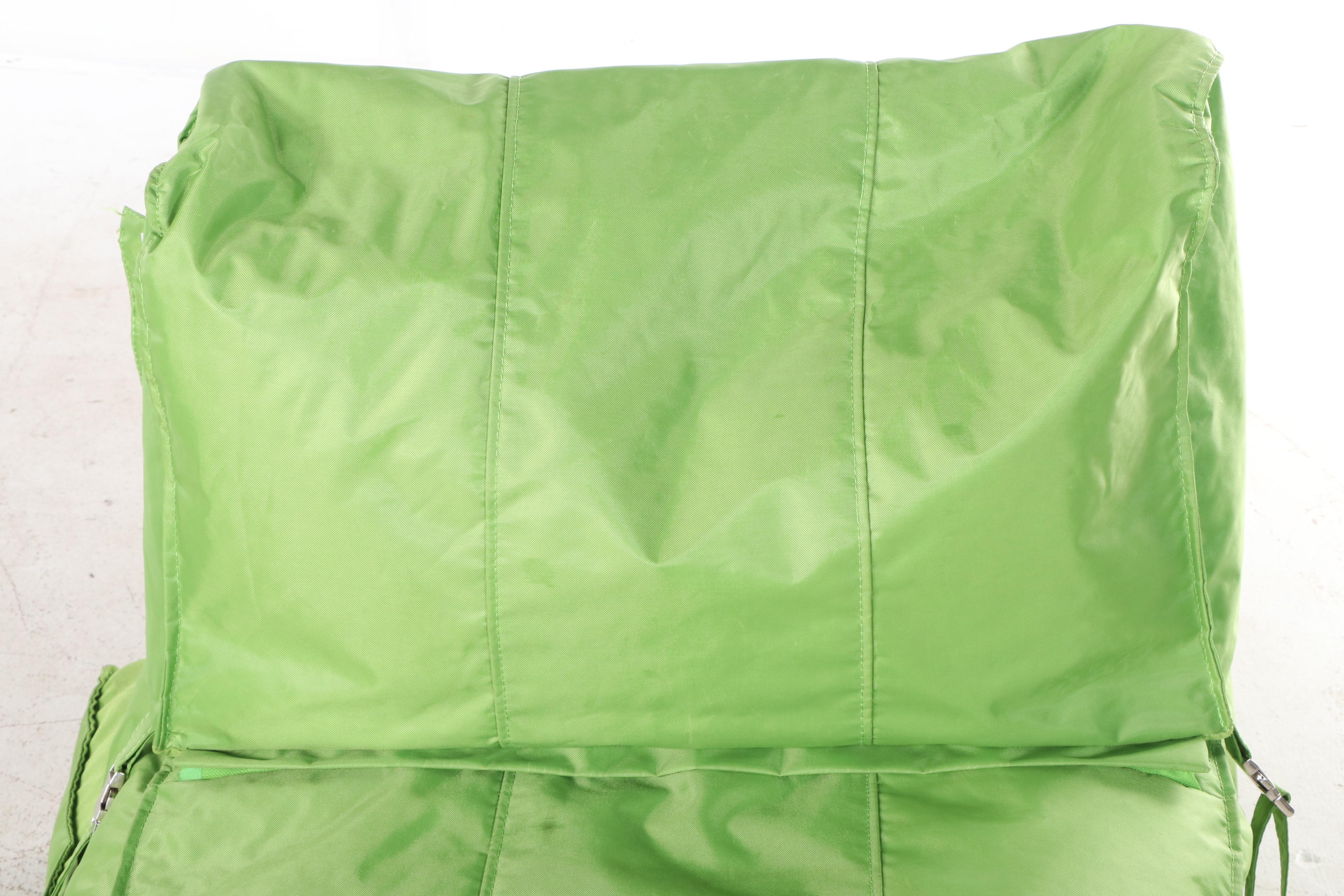 Pair of Comfort Research "Big Joe" Flip Lounger Bean Bag Chair