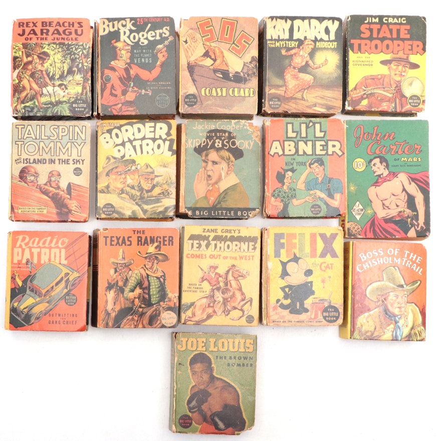 "John Carter of Mars" by Edgar Rice Burroughs and More, Mid-20th Century