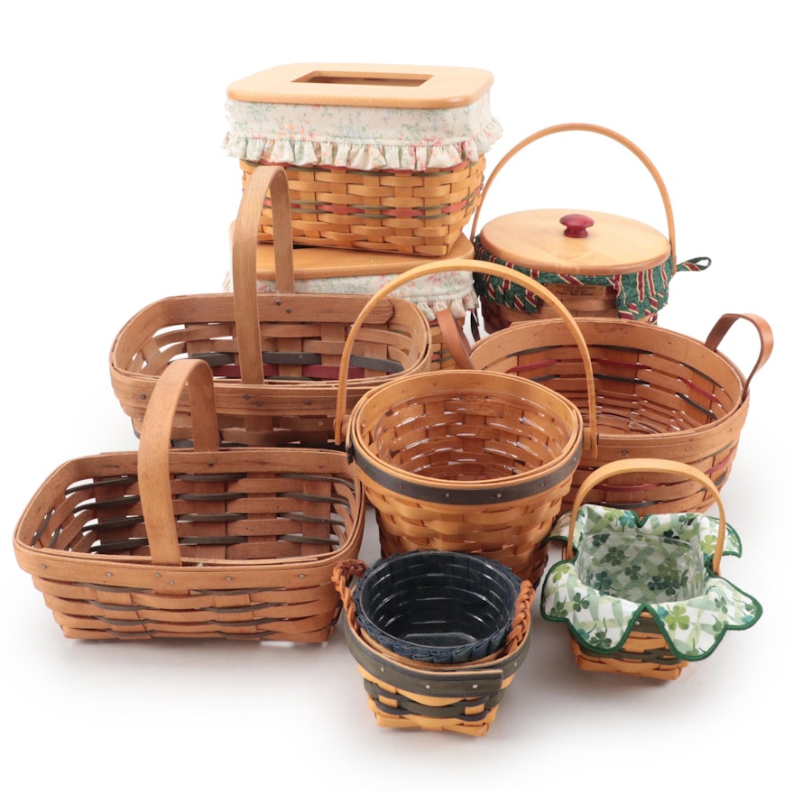 Longaberger Christmas Collection Jingle Bell and Other Baskets