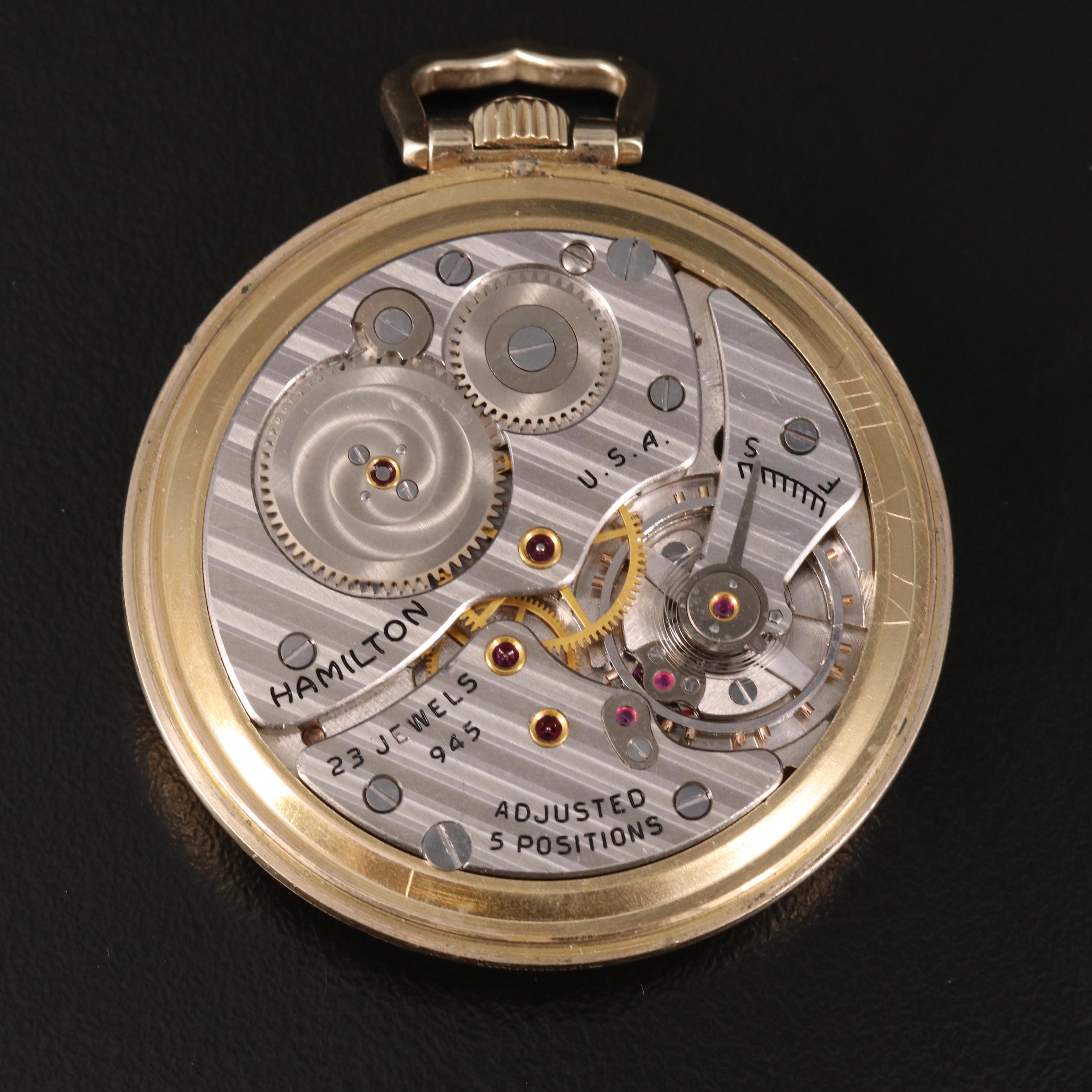 Vintage Hamilton Pocket Watch