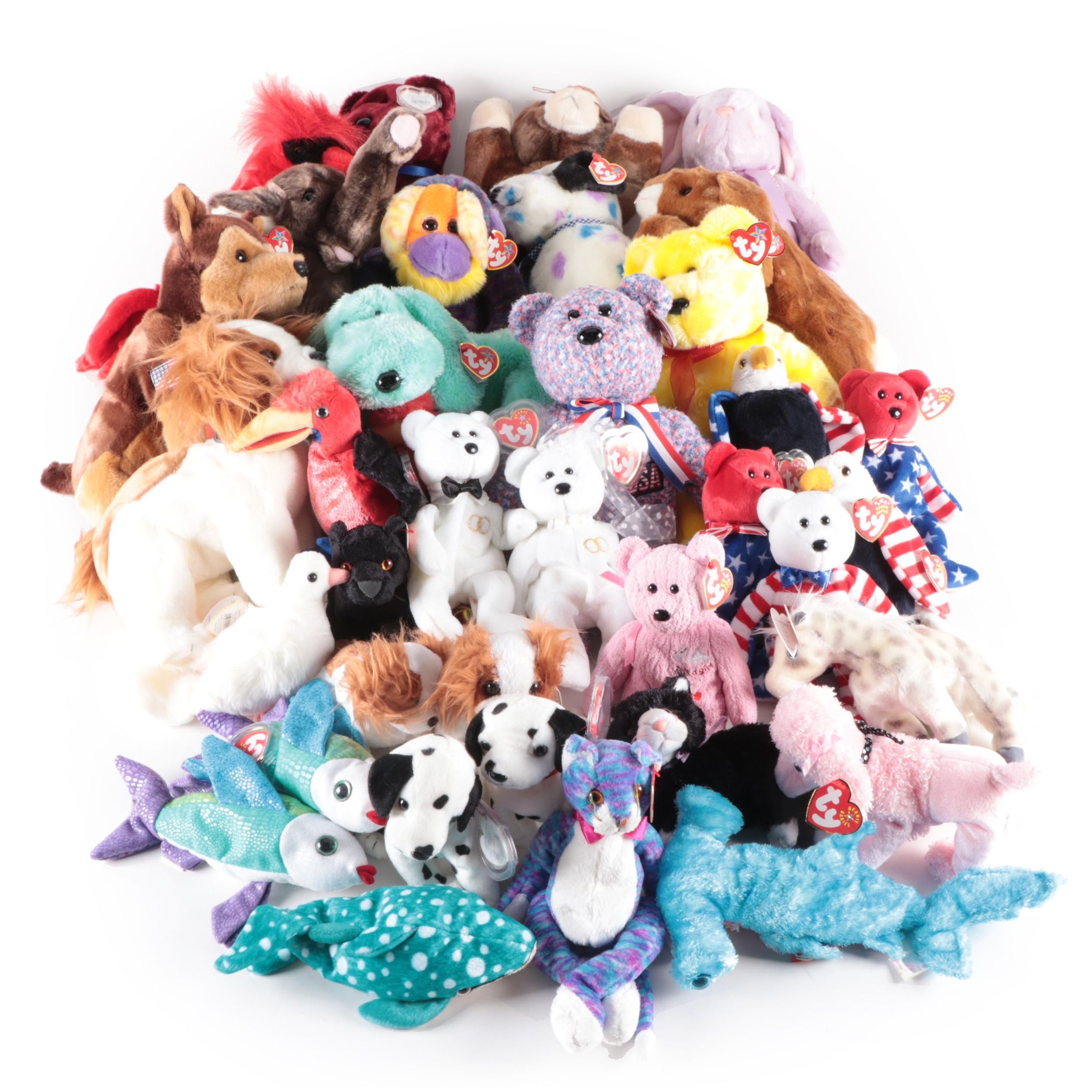Ty Toys Original Beanie Buddies and Beanie Babies Collection