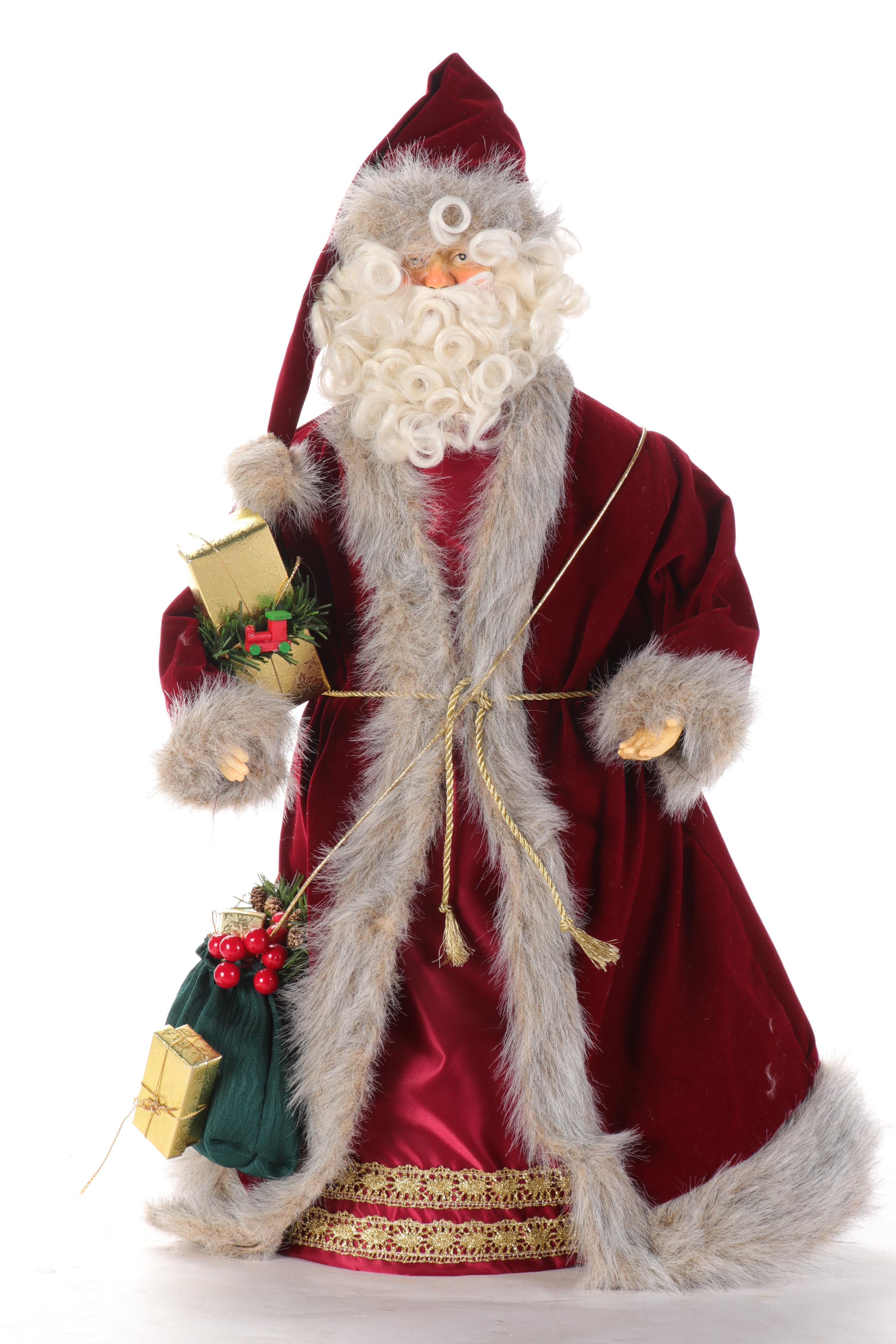 Frontieer and Other Old World Style Santa Claus Figurines
