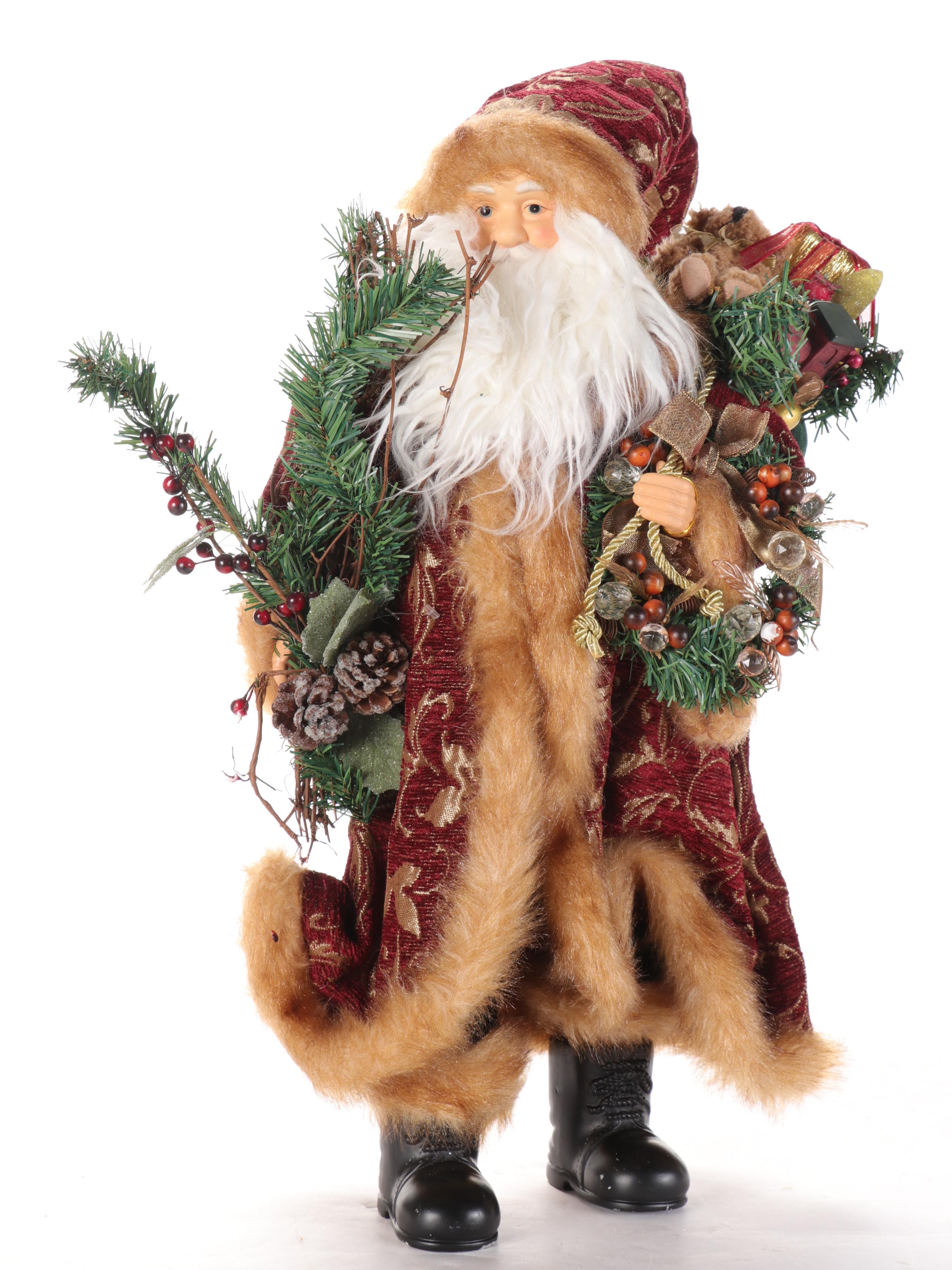 Frontieer and Other Old World Style Santa Claus Figurines