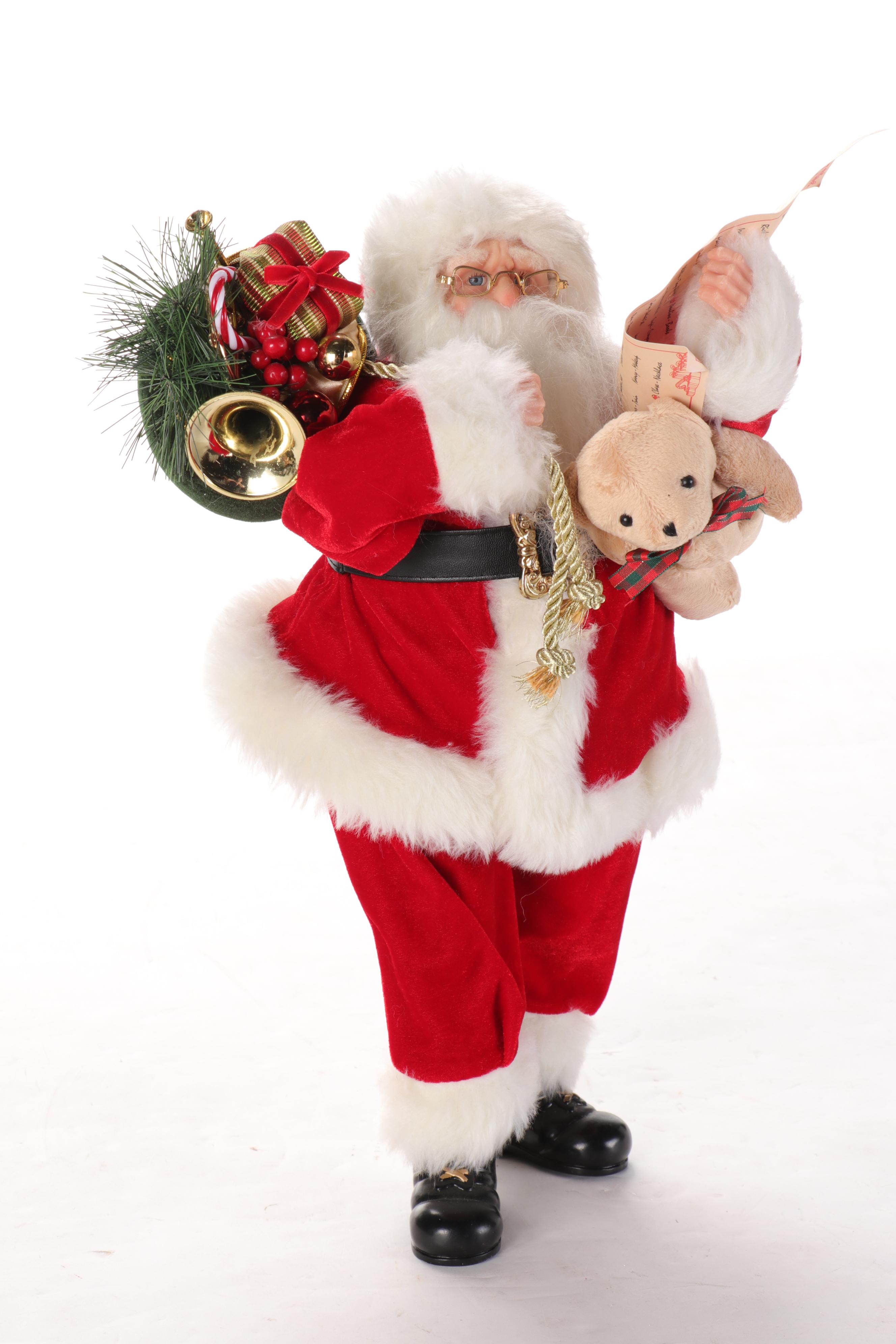 Frontieer and Other Old World Style Santa Claus Figurines
